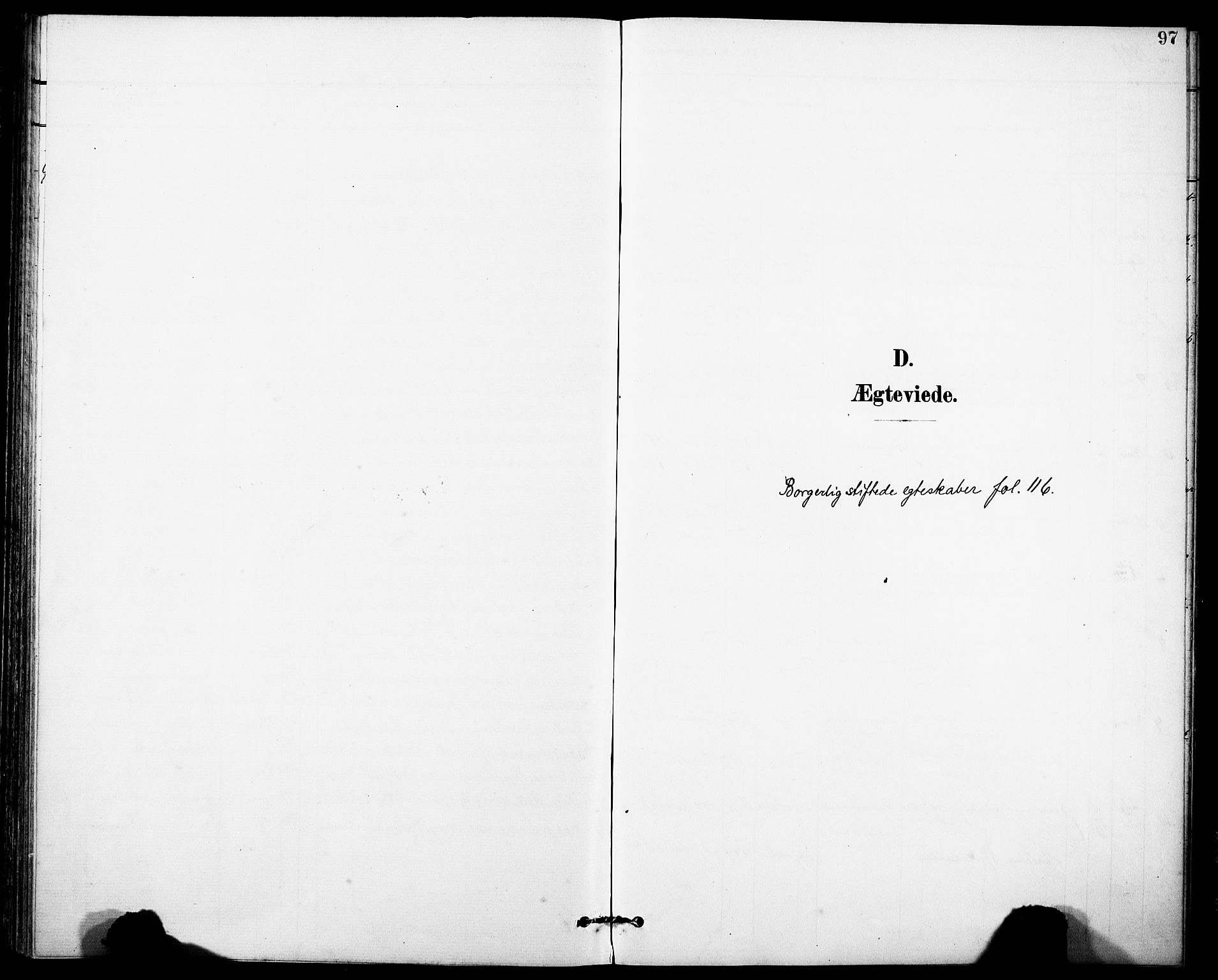 Torvastad sokneprestkontor, SAST/A -101857/H/Ha/Haa/L0017: Parish register (official) no. A 16, 1899-1911, p. 97