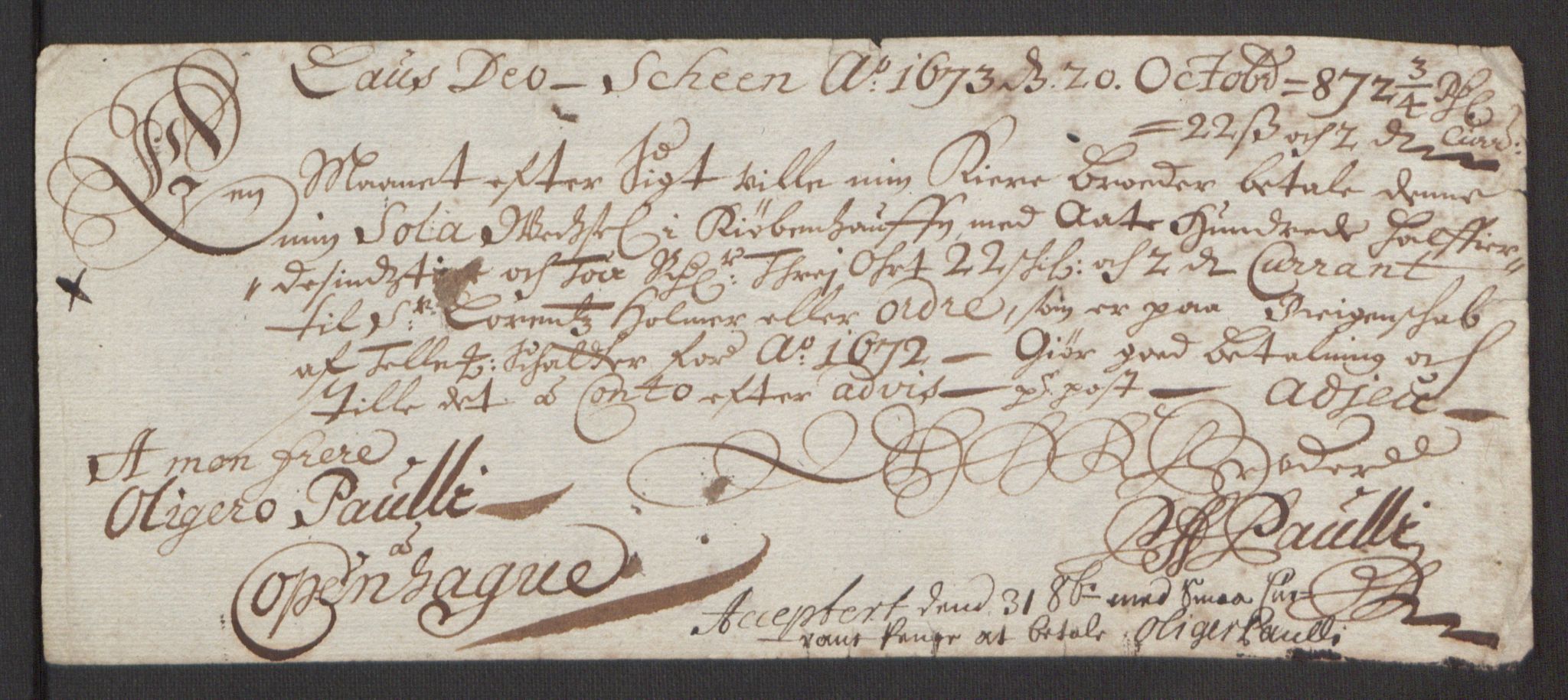 Rentekammeret inntil 1814, Reviderte regnskaper, Fogderegnskap, AV/RA-EA-4092/R35/L2061: Fogderegnskap Øvre og Nedre Telemark, 1673-1674, p. 237