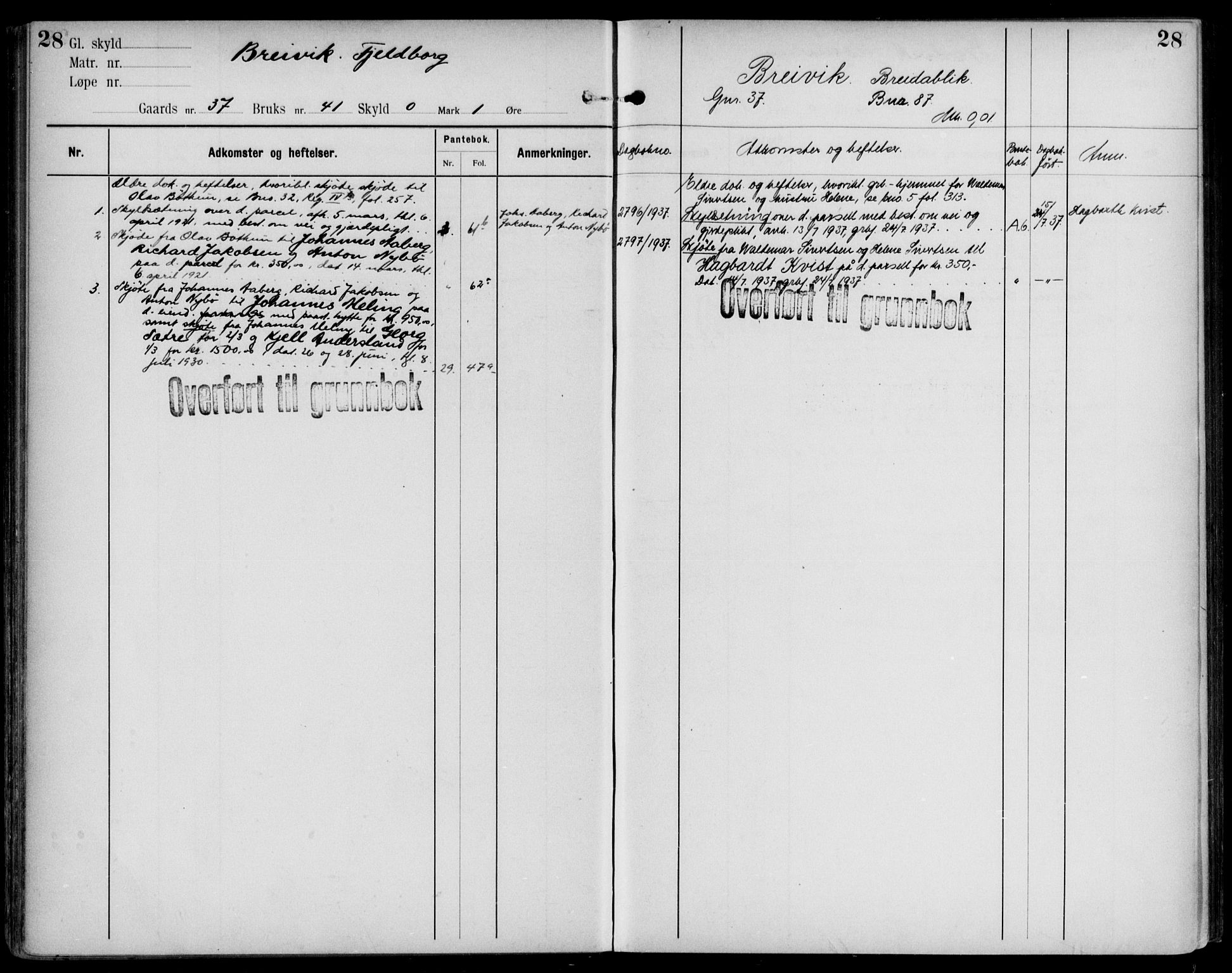 Midhordland sorenskriveri, AV/SAB-A-3001/1/G/Ga/Gab/L0108: Mortgage register no. II.A.b.108, p. 28