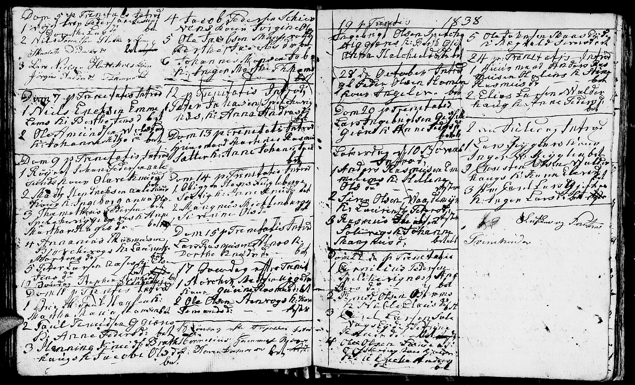 Ministerialprotokoller, klokkerbøker og fødselsregistre - Møre og Romsdal, AV/SAT-A-1454/528/L0424: Parish register (copy) no. 528C05, 1826-1847, p. 91