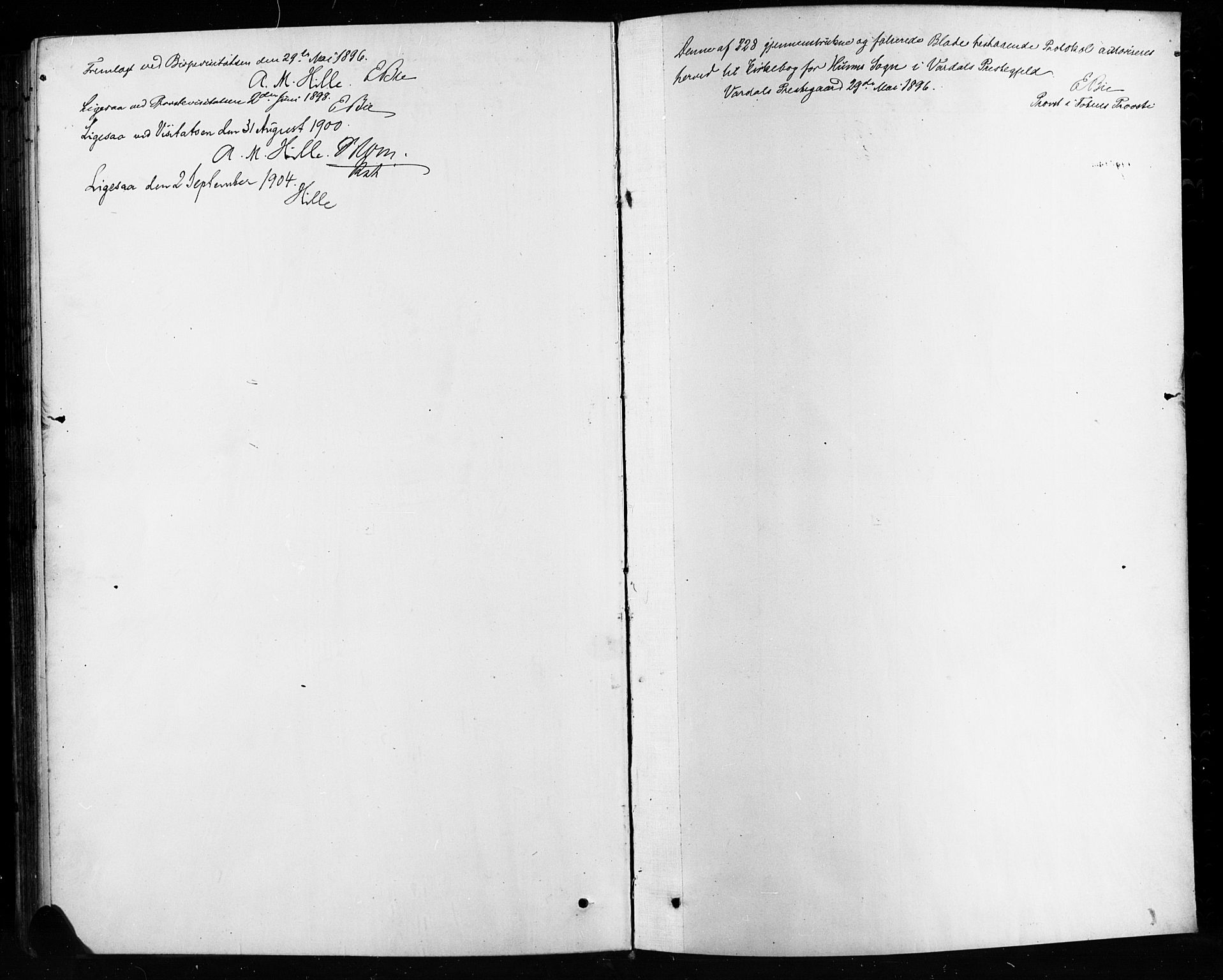 Vardal prestekontor, SAH/PREST-100/H/Ha/Hab/L0010: Parish register (copy) no. 10, 1895-1903