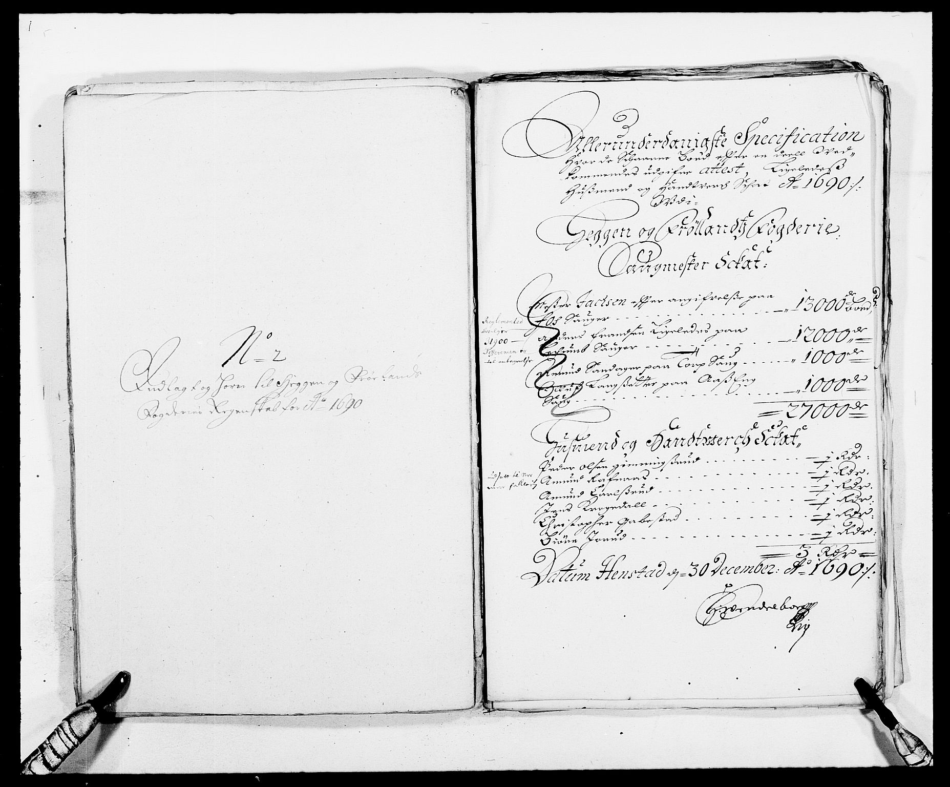 Rentekammeret inntil 1814, Reviderte regnskaper, Fogderegnskap, AV/RA-EA-4092/R06/L0282: Fogderegnskap Heggen og Frøland, 1687-1690, p. 240