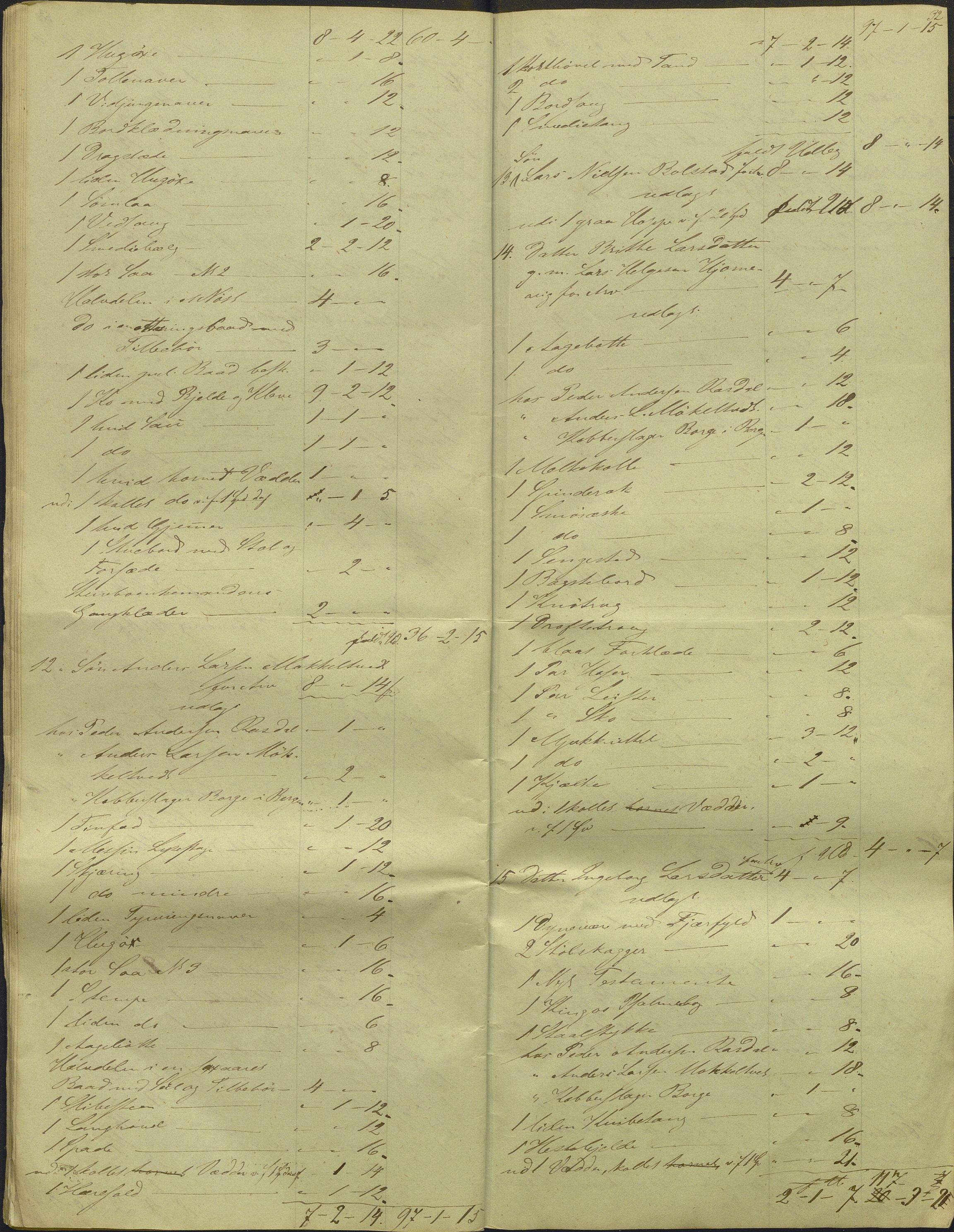 Nordhordland sorenskrivar, AV/SAB-A-2901/1/H/Hd/Hdb/L0001: Konsept til utlodningar, 1850-1852, p. 38