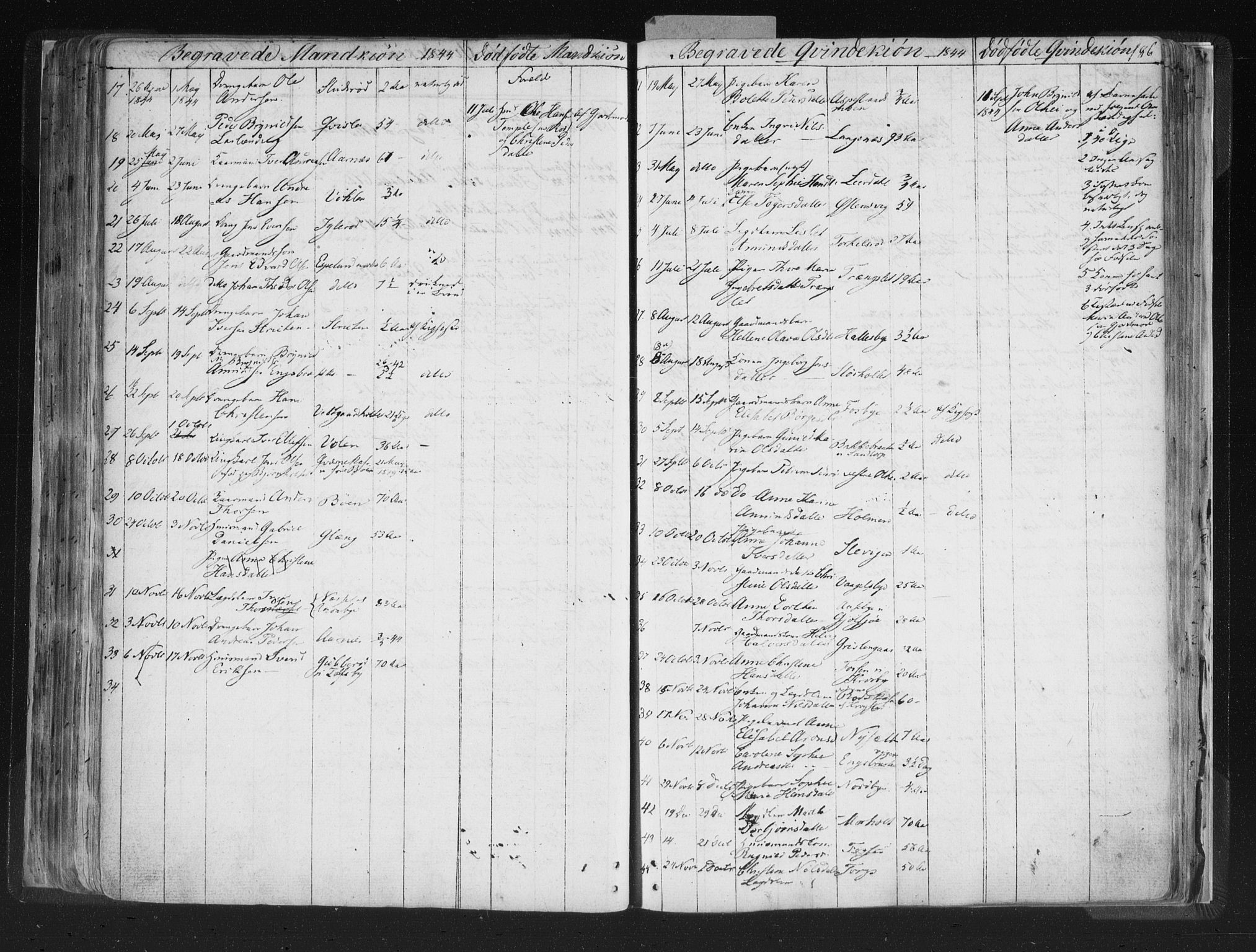 Aremark prestekontor Kirkebøker, AV/SAO-A-10899/F/Fc/L0002: Parish register (official) no. III 2, 1834-1849, p. 186