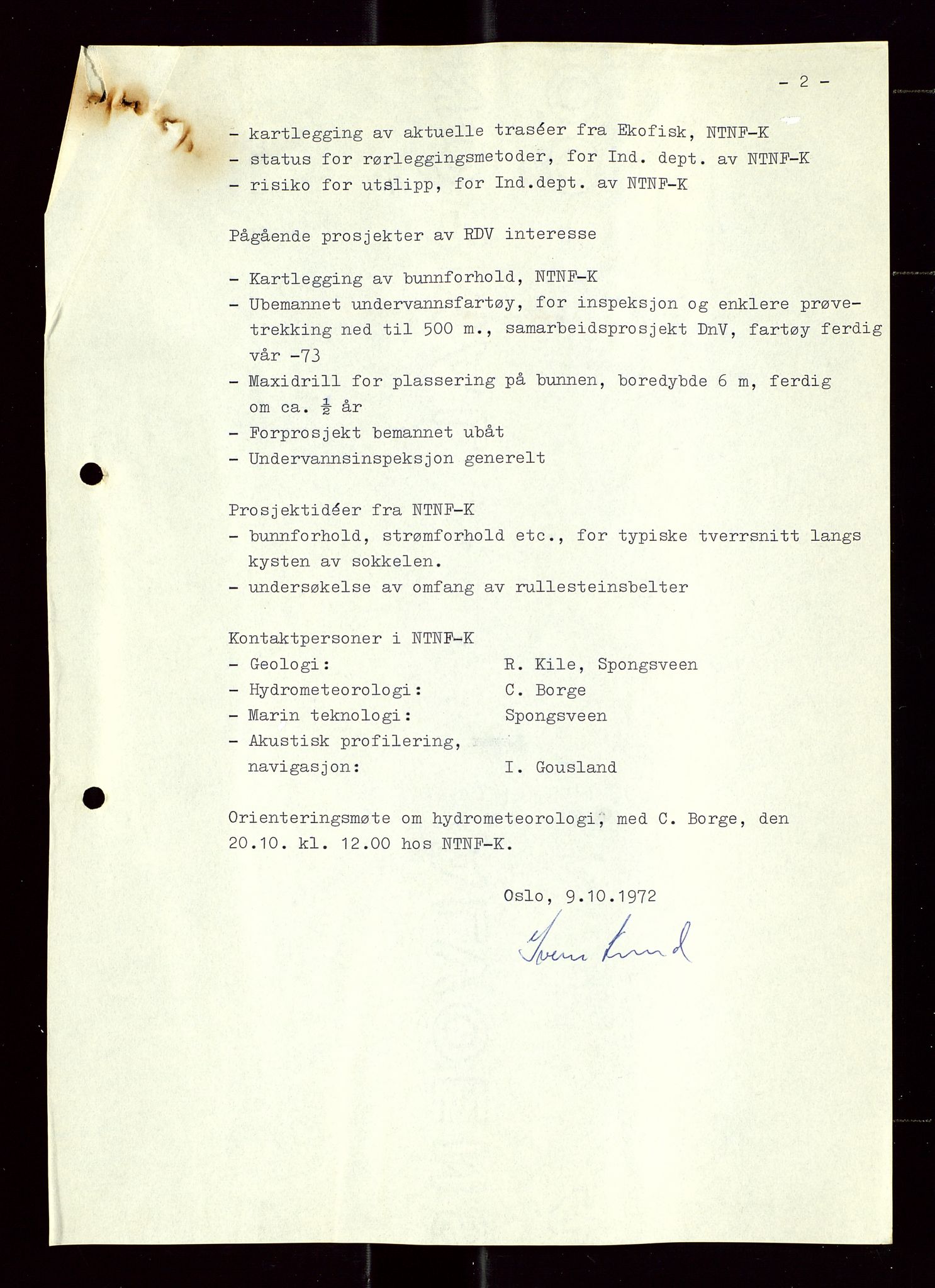 Industridepartementet, Oljekontoret, AV/SAST-A-101348/Di/L0003: DWP, møtereferater, 1972-1974, p. 143