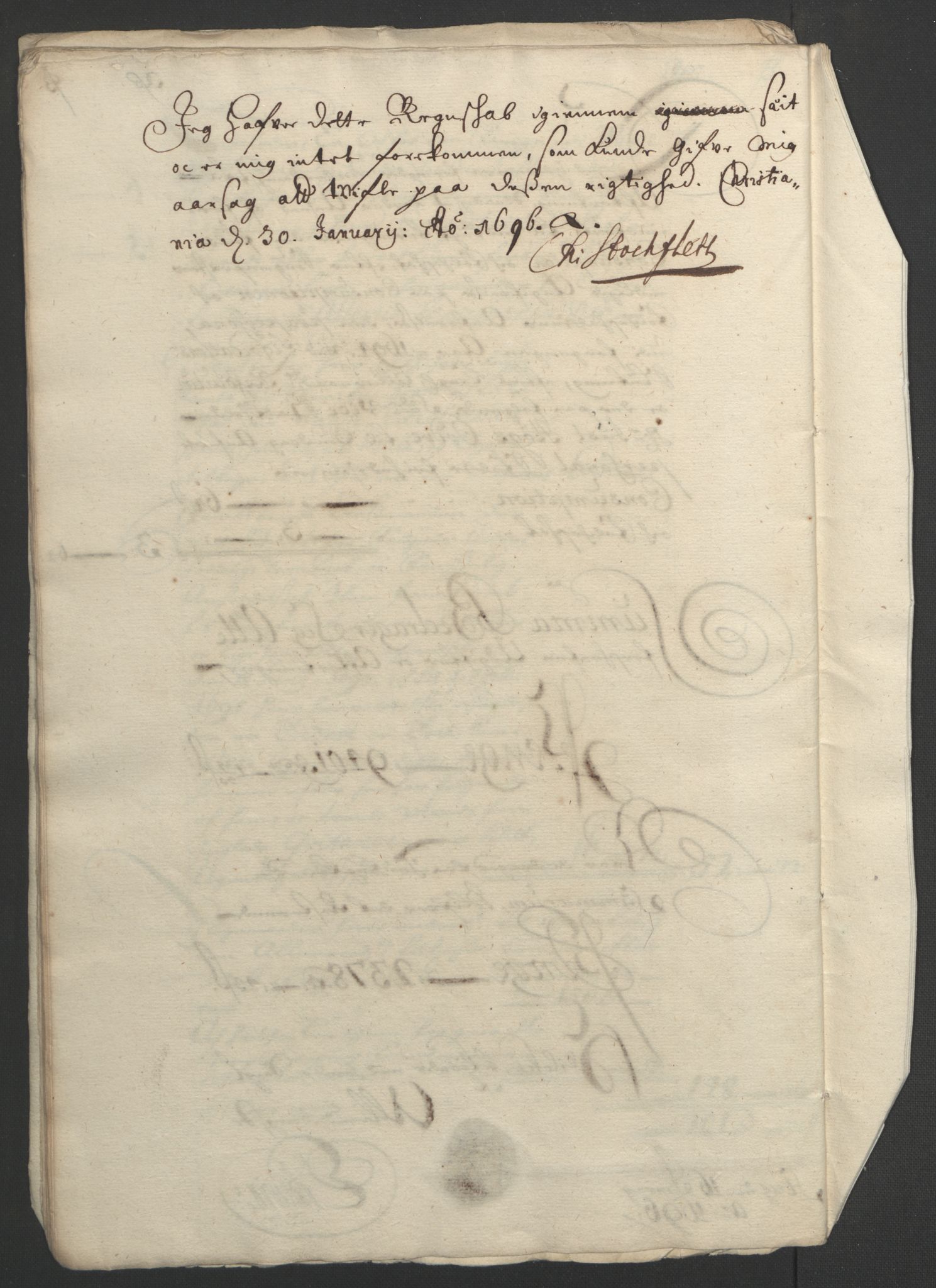 Rentekammeret inntil 1814, Reviderte regnskaper, Fogderegnskap, RA/EA-4092/R17/L1169: Fogderegnskap Gudbrandsdal, 1695, p. 22