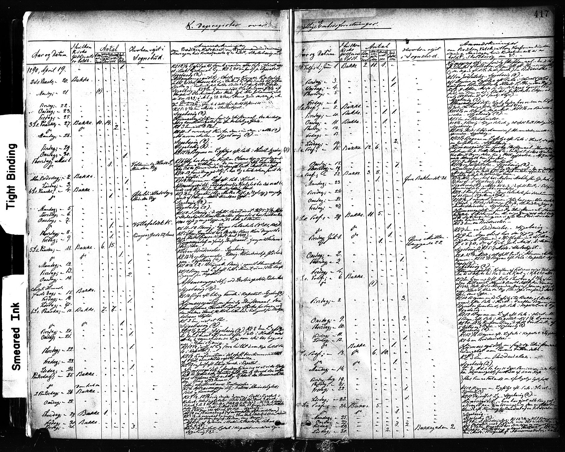 Ministerialprotokoller, klokkerbøker og fødselsregistre - Sør-Trøndelag, SAT/A-1456/604/L0189: Parish register (official) no. 604A10, 1878-1892, p. 417