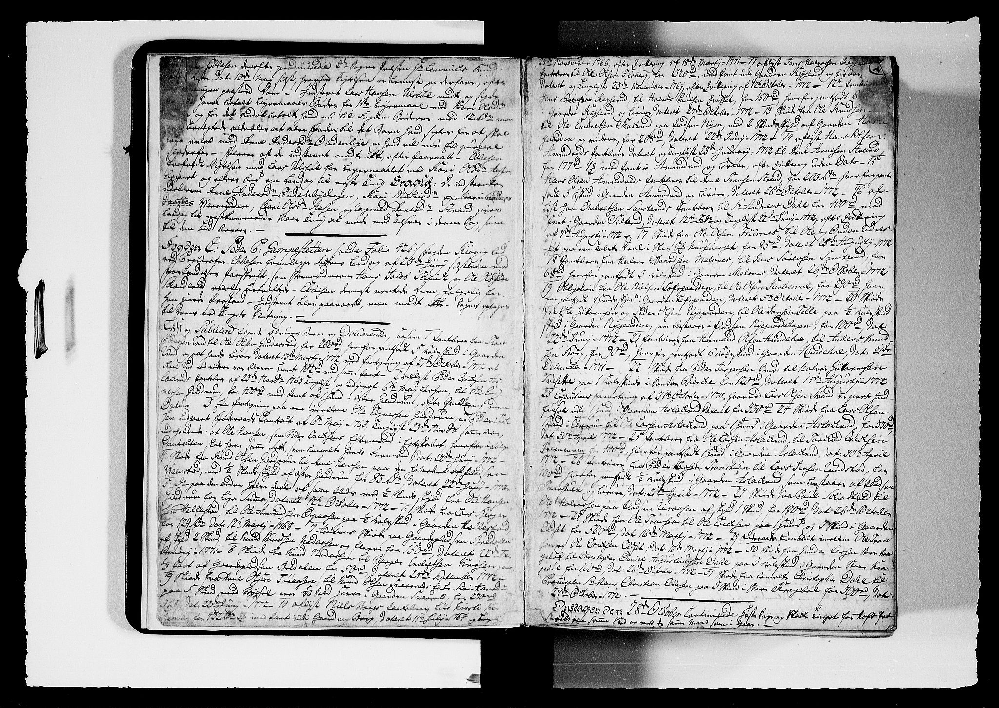 Solør og Odalen sorenskriveri, SAH/TING-026/G/Gb/L0002: Tingbok, 1772-1776, p. 1b-2a