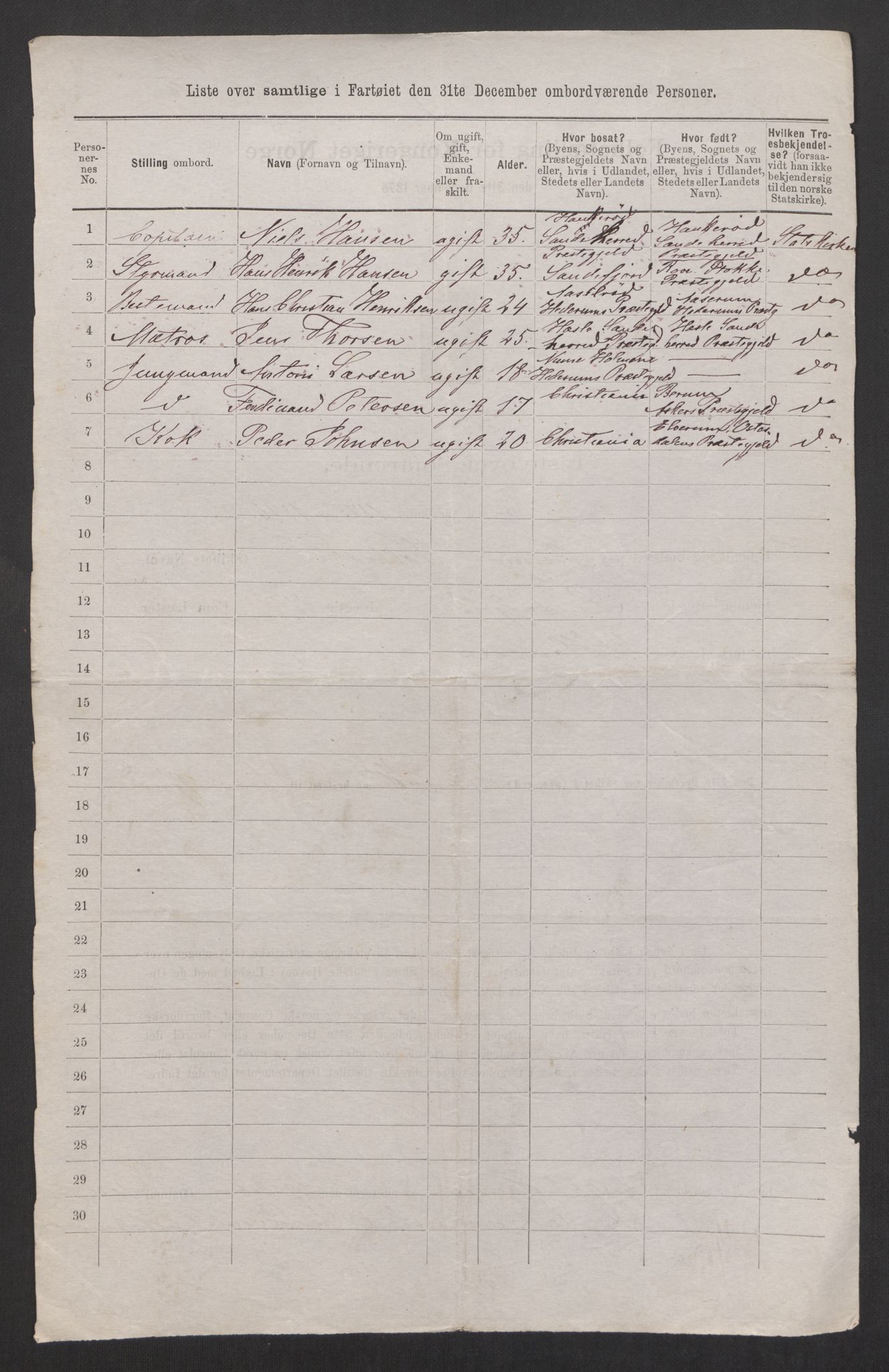 RA, 1875 census, lists of crew on ships: Ships in ports abroad, 1875, p. 490