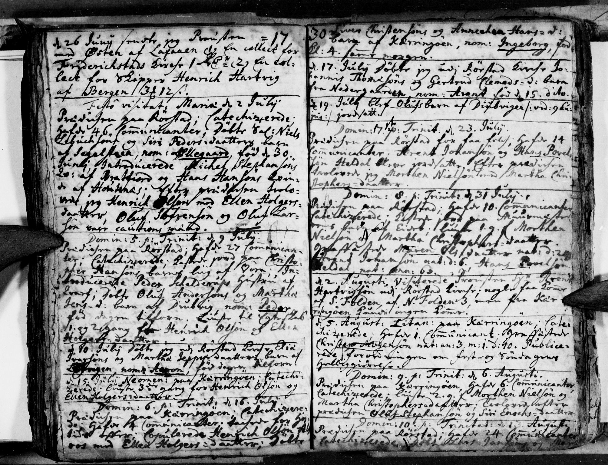 Ministerialprotokoller, klokkerbøker og fødselsregistre - Nordland, AV/SAT-A-1459/853/L0765: Parish register (official) no. 853A04, 1715-1745