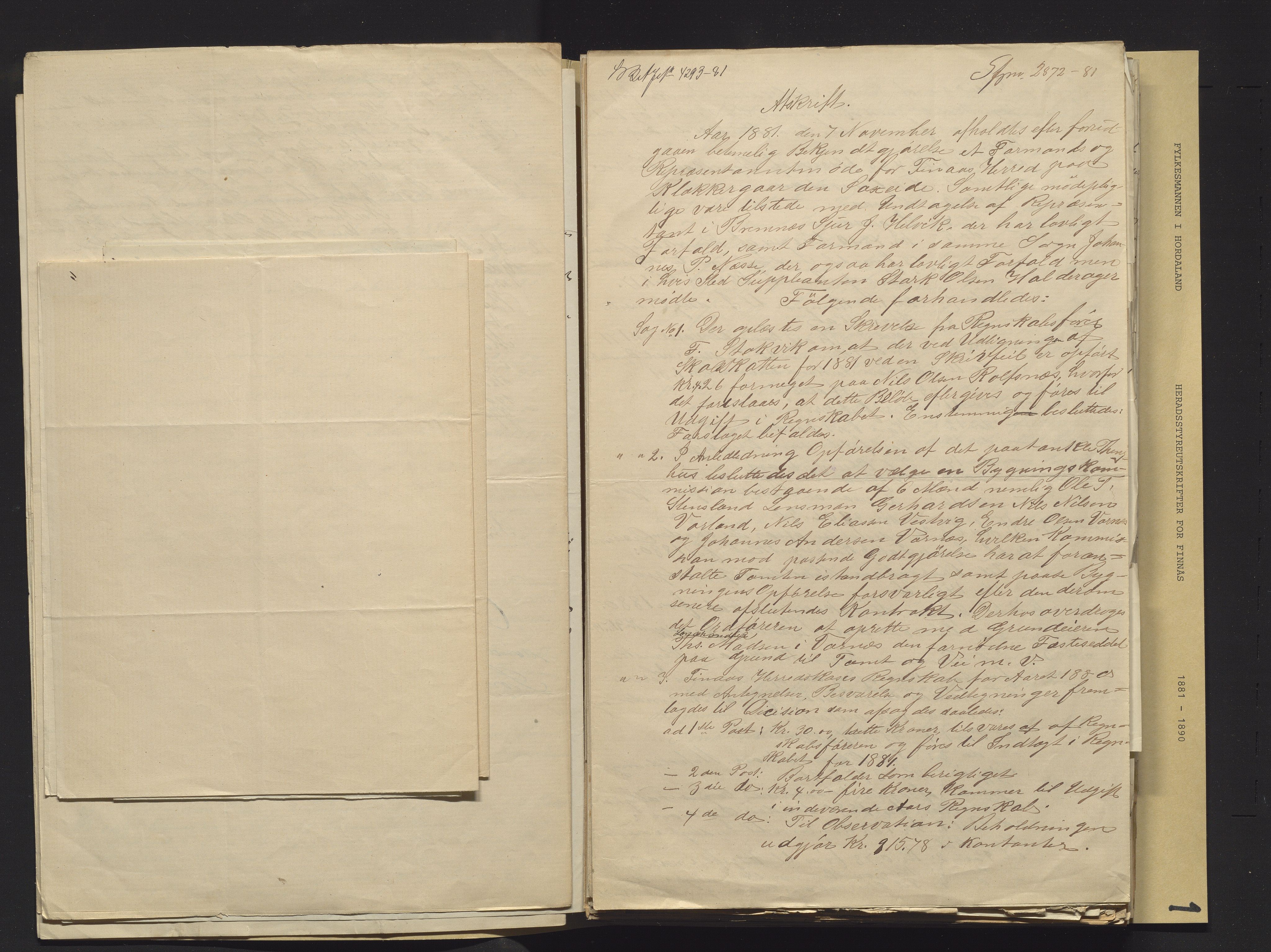 Fylkesmannen i Hordaland , AV/SAB-A-3601/1/03/03D/L0024: Heradsstyreutskrifter, 1881-1925, p. 22