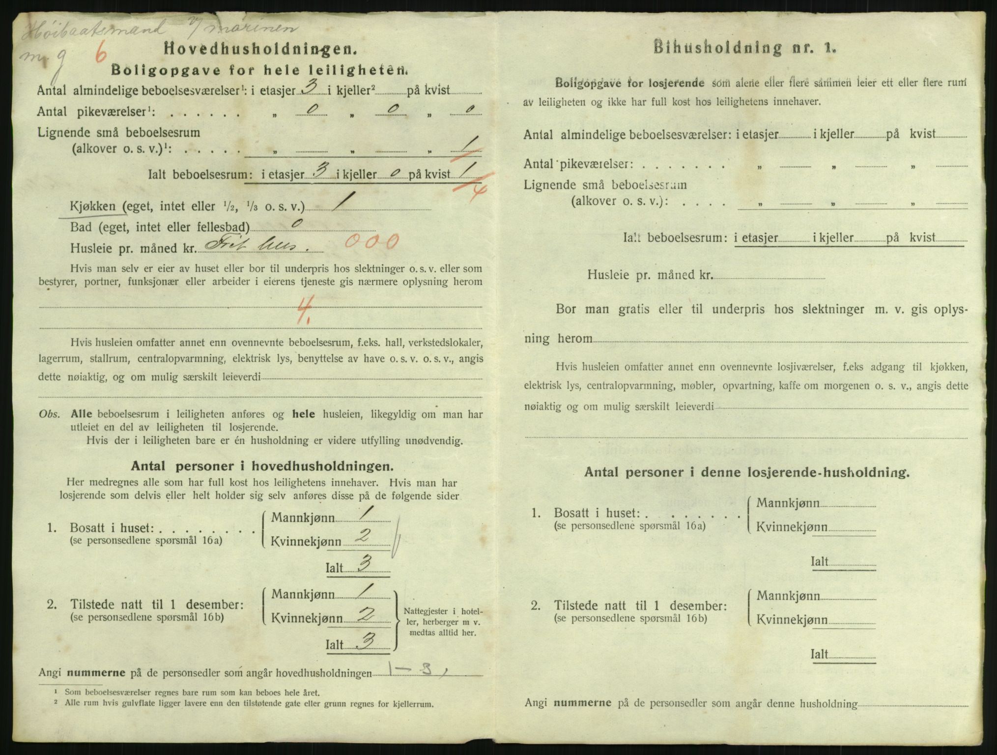 SAKO, 1920 census for Horten, 1920, p. 2818