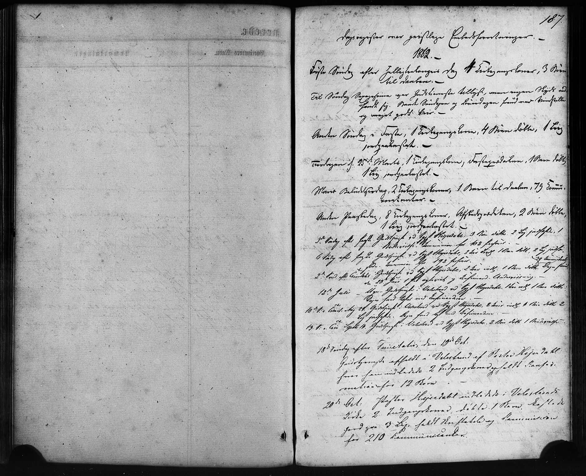 Sveio Sokneprestembete, SAB/A-78501/H/Haa: Parish register (official) no. C 1, 1862-1880, p. 187