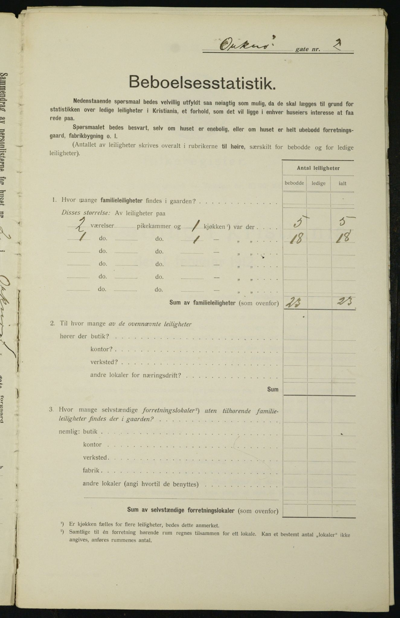 OBA, Municipal Census 1912 for Kristiania, 1912, p. 76475