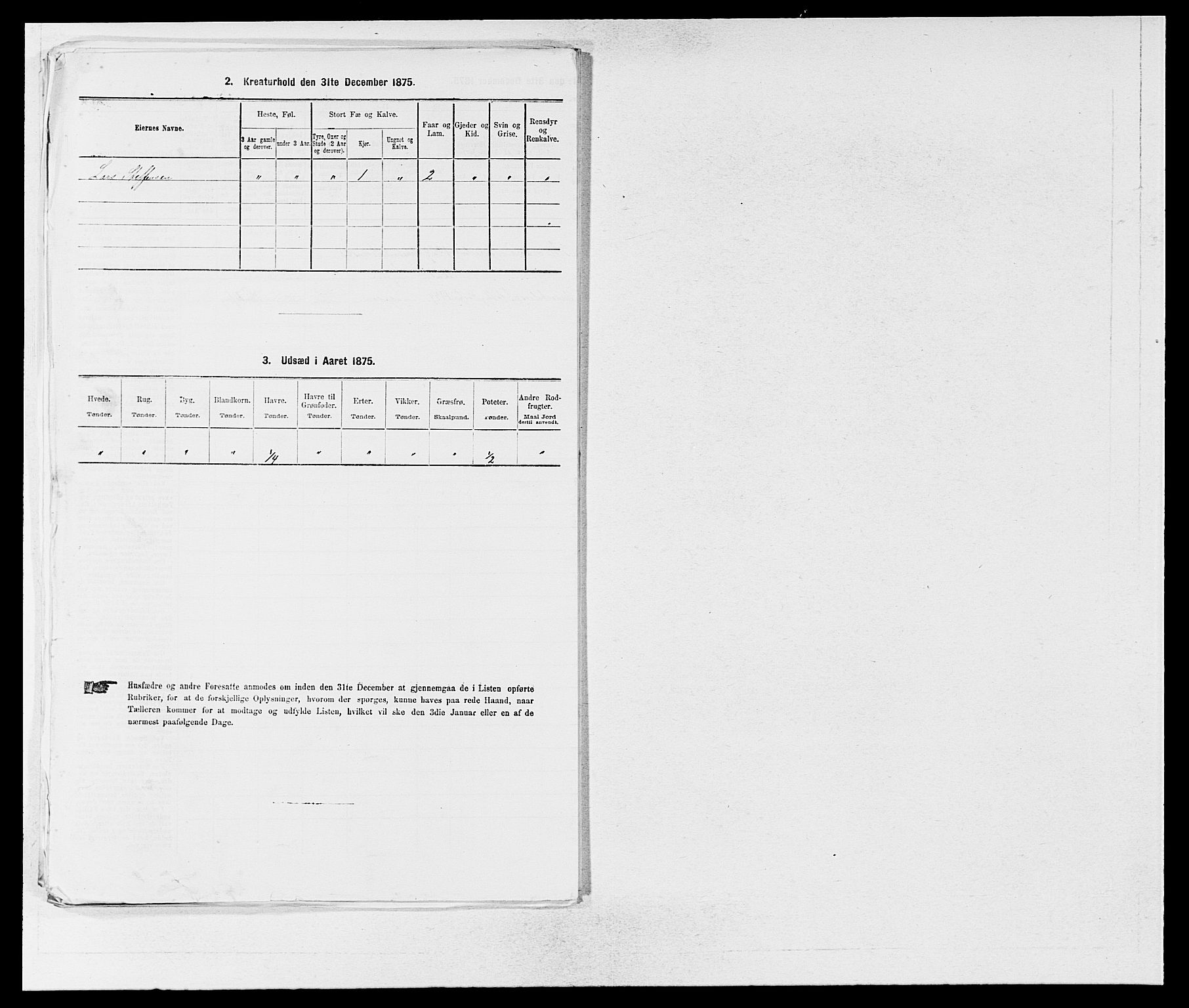 SAB, 1875 census for 1216P Sveio, 1875, p. 1362