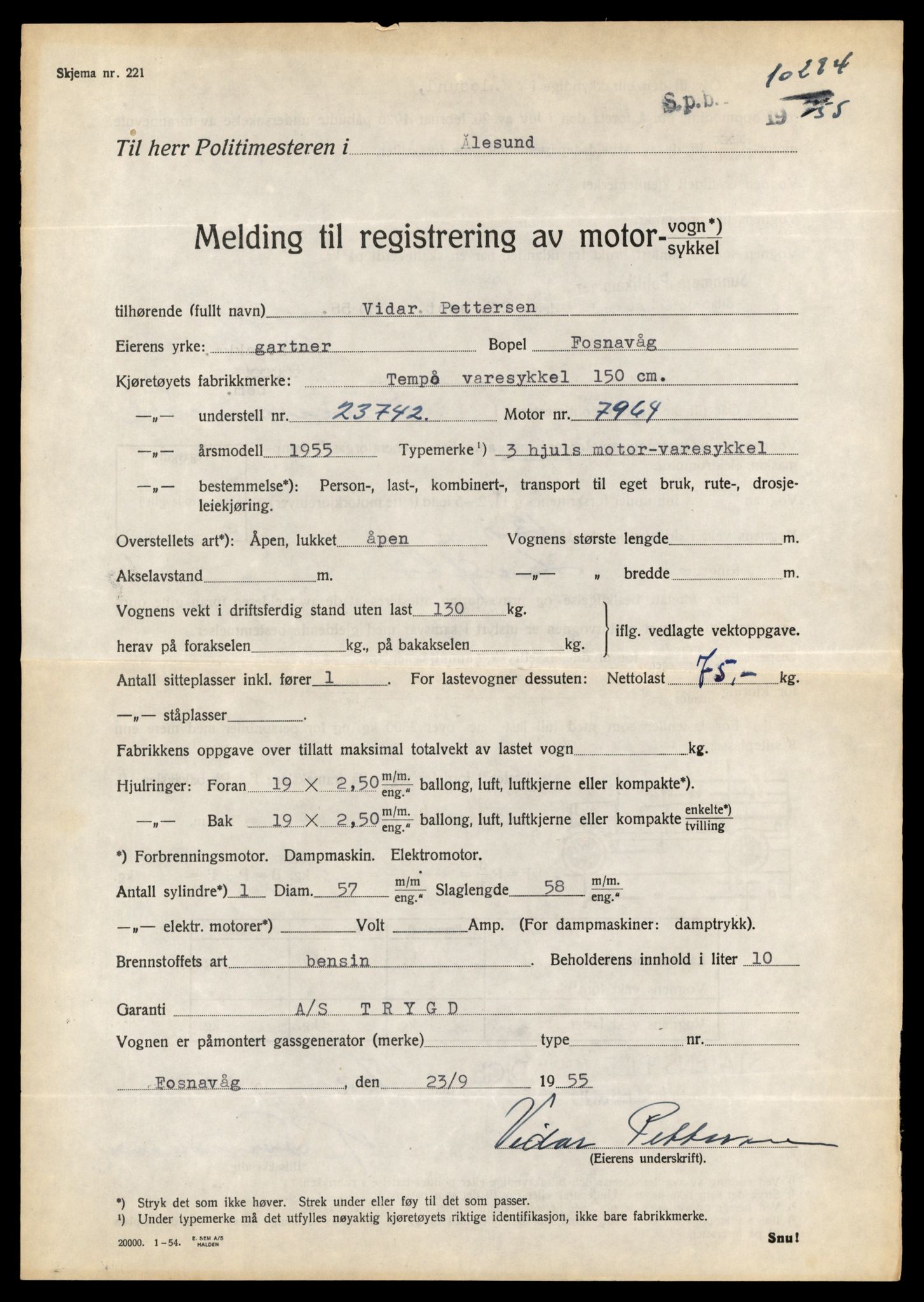 Møre og Romsdal vegkontor - Ålesund trafikkstasjon, AV/SAT-A-4099/F/Fe/L0029: Registreringskort for kjøretøy T 11430 - T 11619, 1927-1998, p. 2090