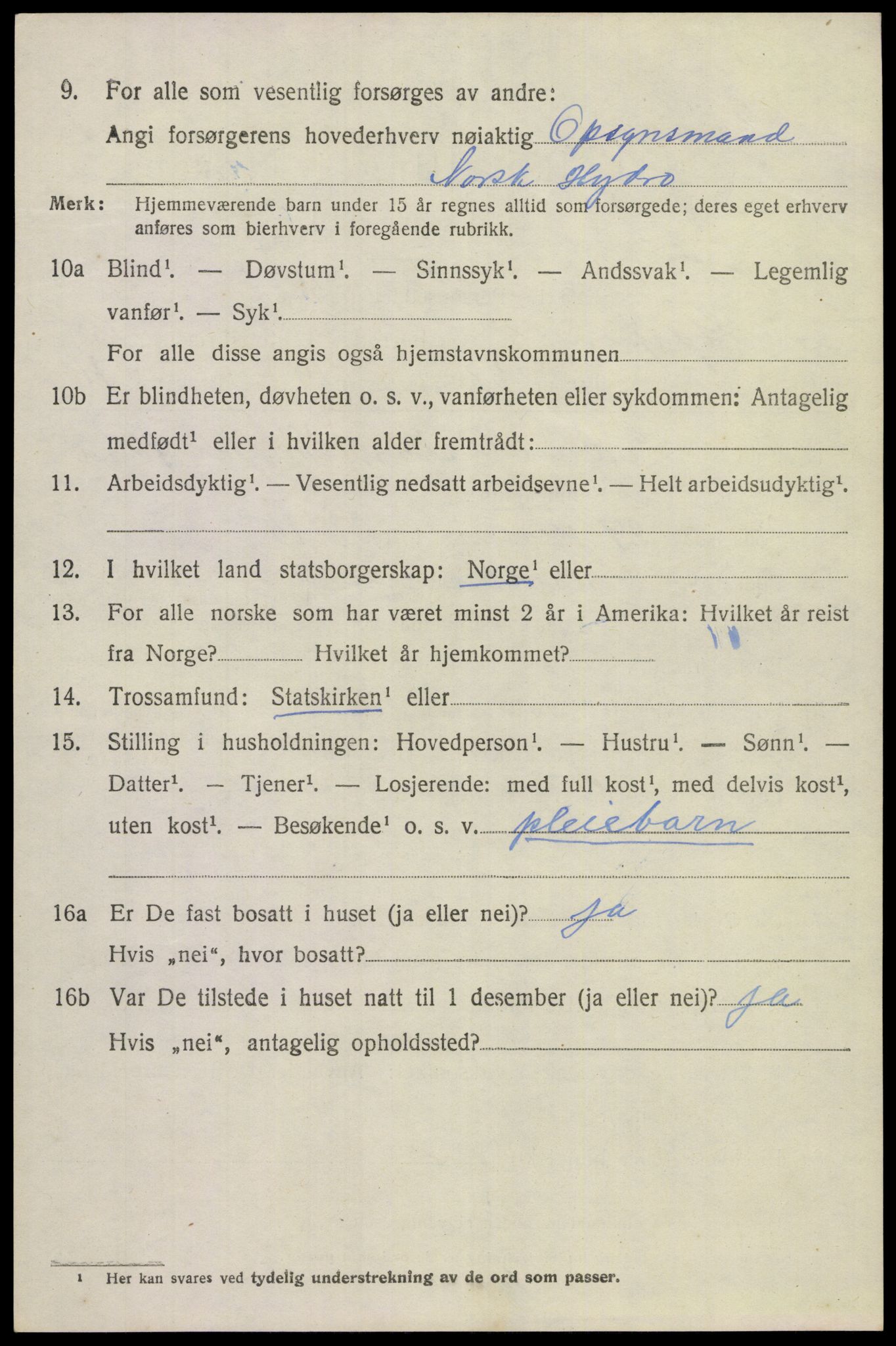 SAKO, 1920 census for Gjerpen, 1920, p. 17703