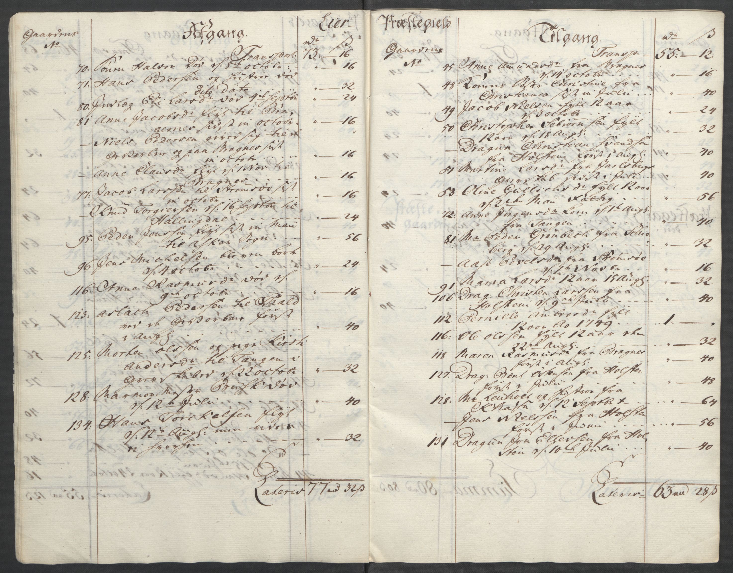 Rentekammeret inntil 1814, Reviderte regnskaper, Fogderegnskap, AV/RA-EA-4092/R31/L1833: Ekstraskatten Hurum, Røyken, Eiker, Lier og Buskerud, 1762-1764, p. 72