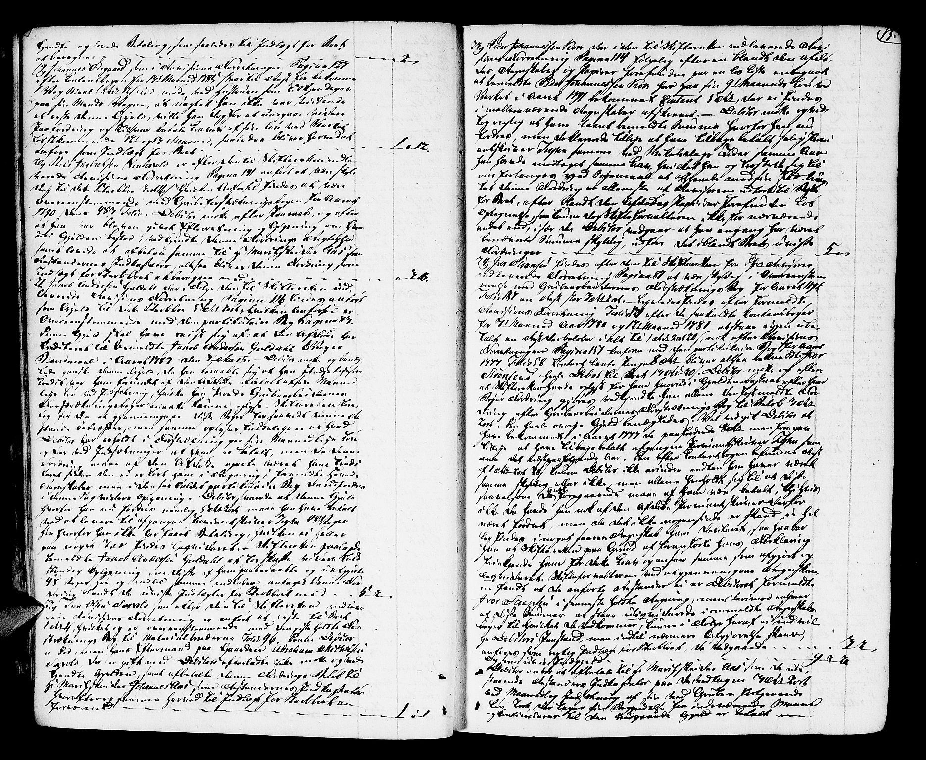 Røros Bergrett, AV/SAT-A-0024/3/3A/L0007: Skifteprotokoll, 1797-1813, p. 12b-13a