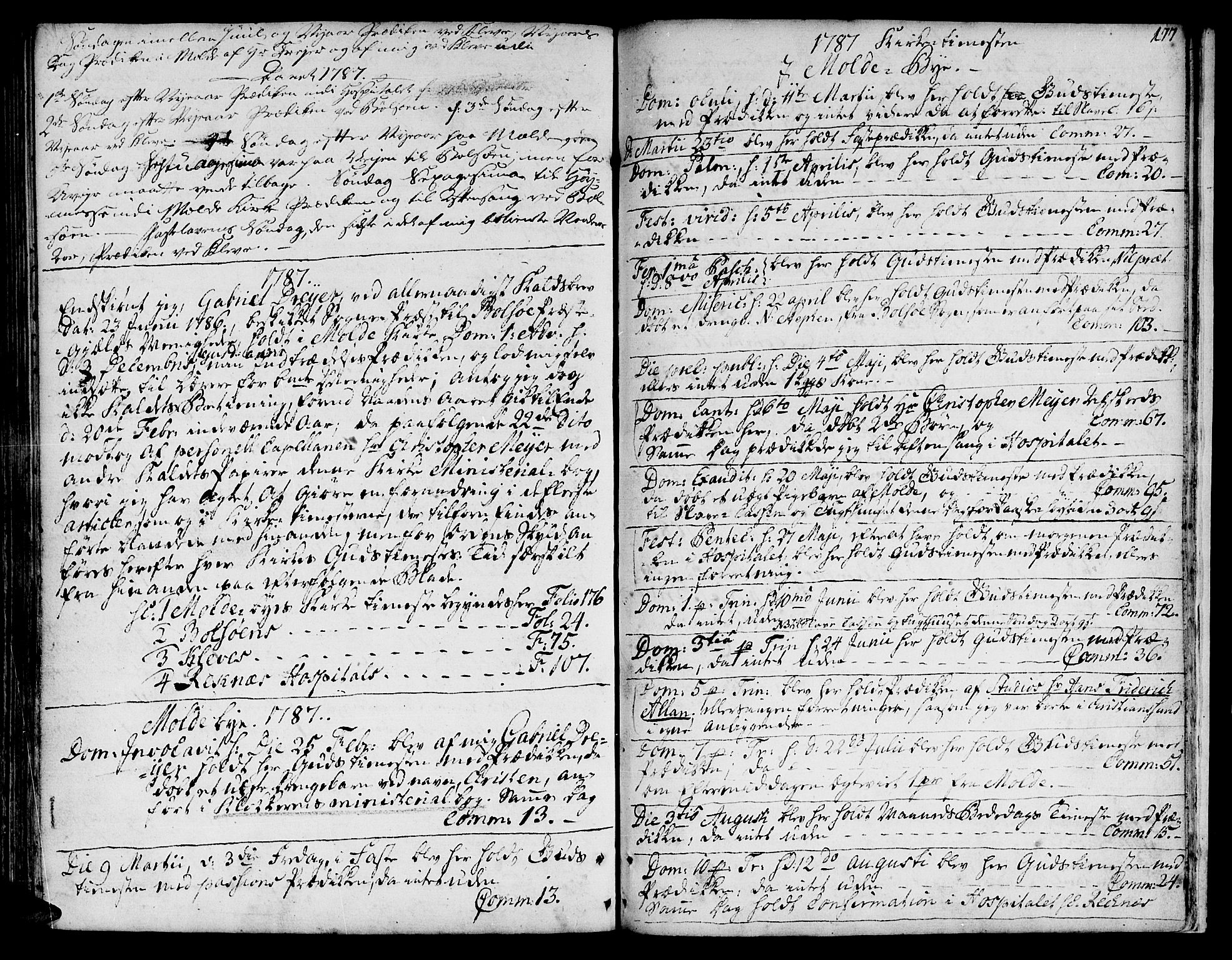 Ministerialprotokoller, klokkerbøker og fødselsregistre - Møre og Romsdal, SAT/A-1454/555/L0648: Parish register (official) no. 555A01, 1759-1793, p. 177