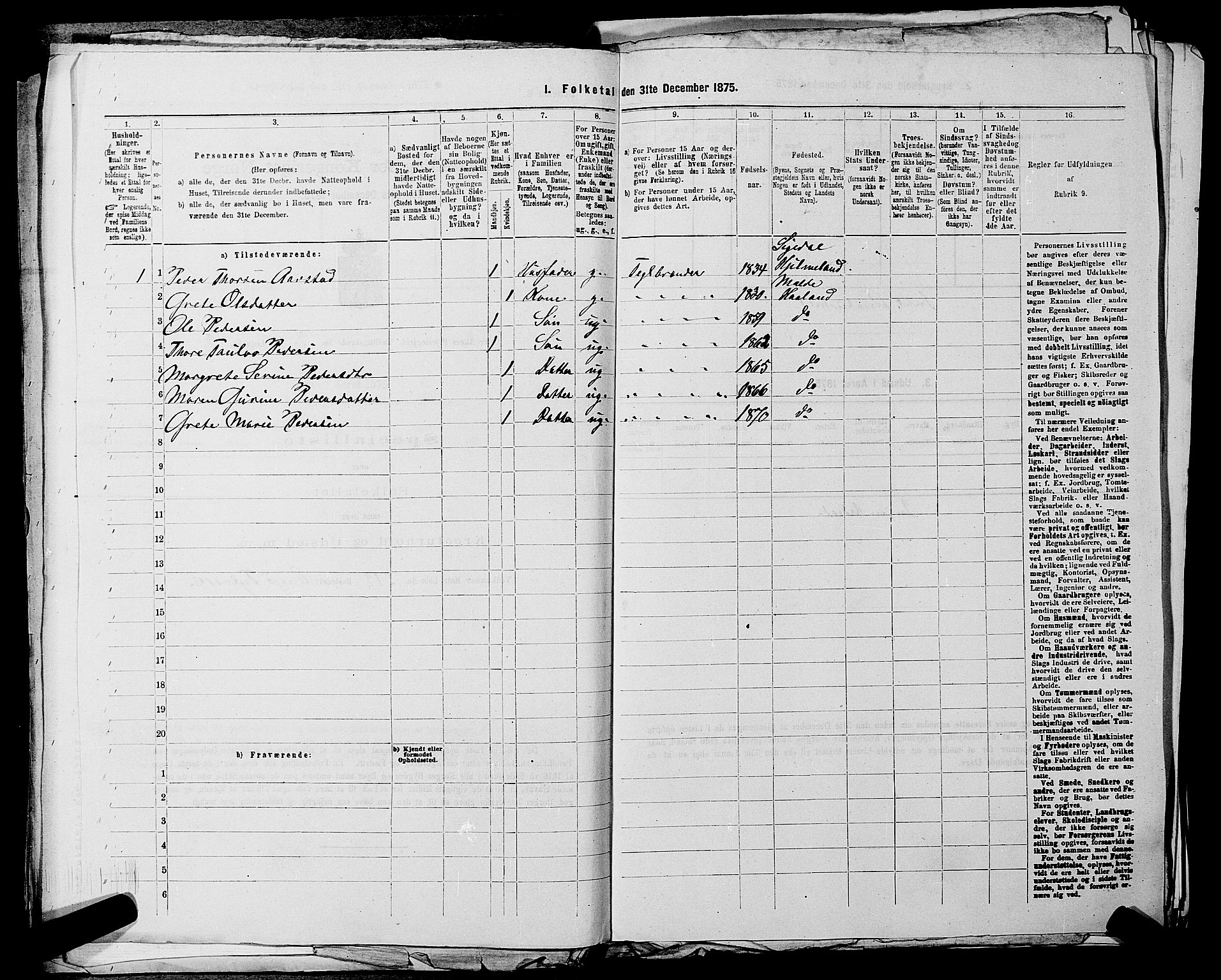 RA, 1875 census for 0218bP Østre Aker, 1875, p. 1628