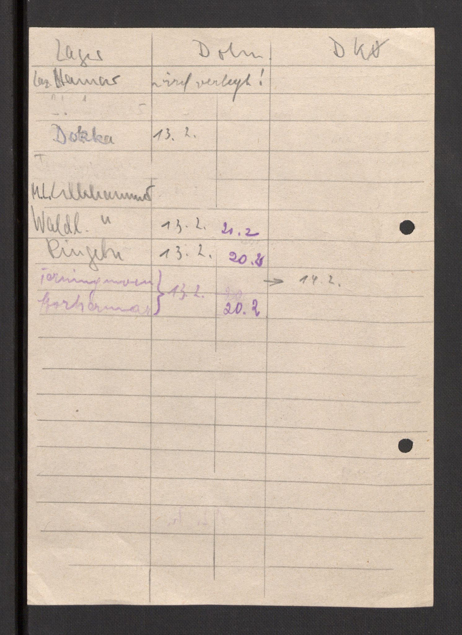 Deutscher Oberbefehlshaber Norwegen (DOBN), AV/RA-RAFA-2197/D/Dja/L0070/0001: DBO Abt. 1a / Lagerordnungen, 1946