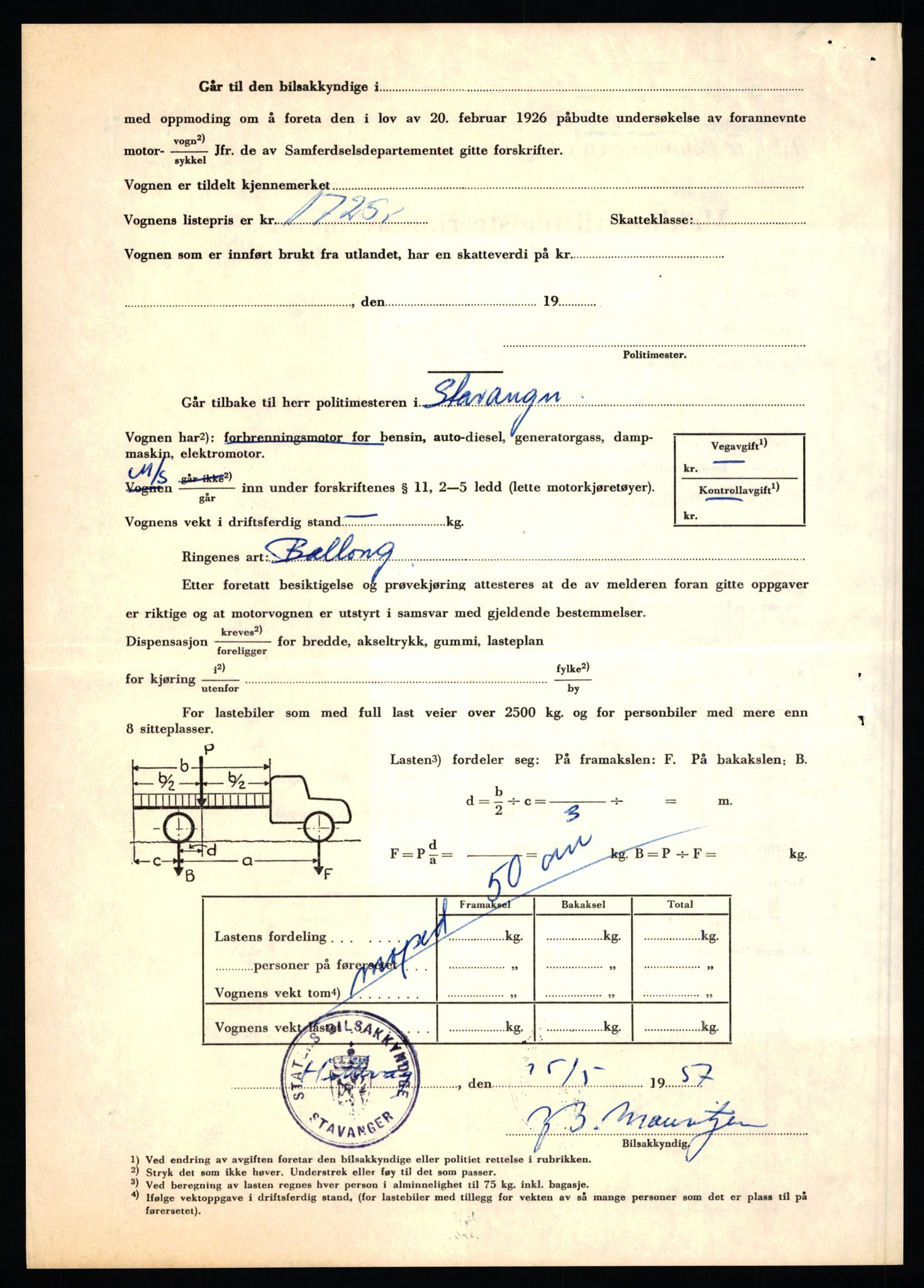 Stavanger trafikkstasjon, AV/SAST-A-101942/0/F/L0006: L-1700 - L-2149, 1930-1971, p. 890