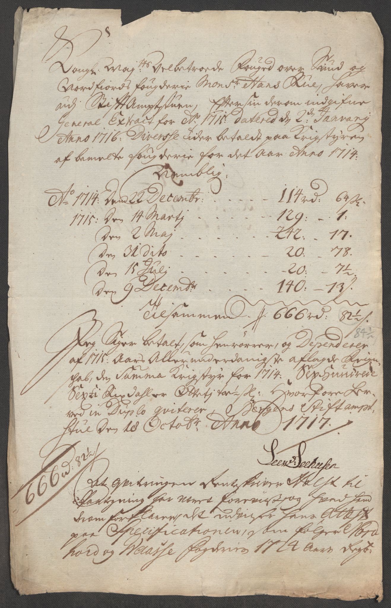 Rentekammeret inntil 1814, Reviderte regnskaper, Fogderegnskap, AV/RA-EA-4092/R53/L3439: Fogderegnskap Sunn- og Nordfjord, 1715, p. 555