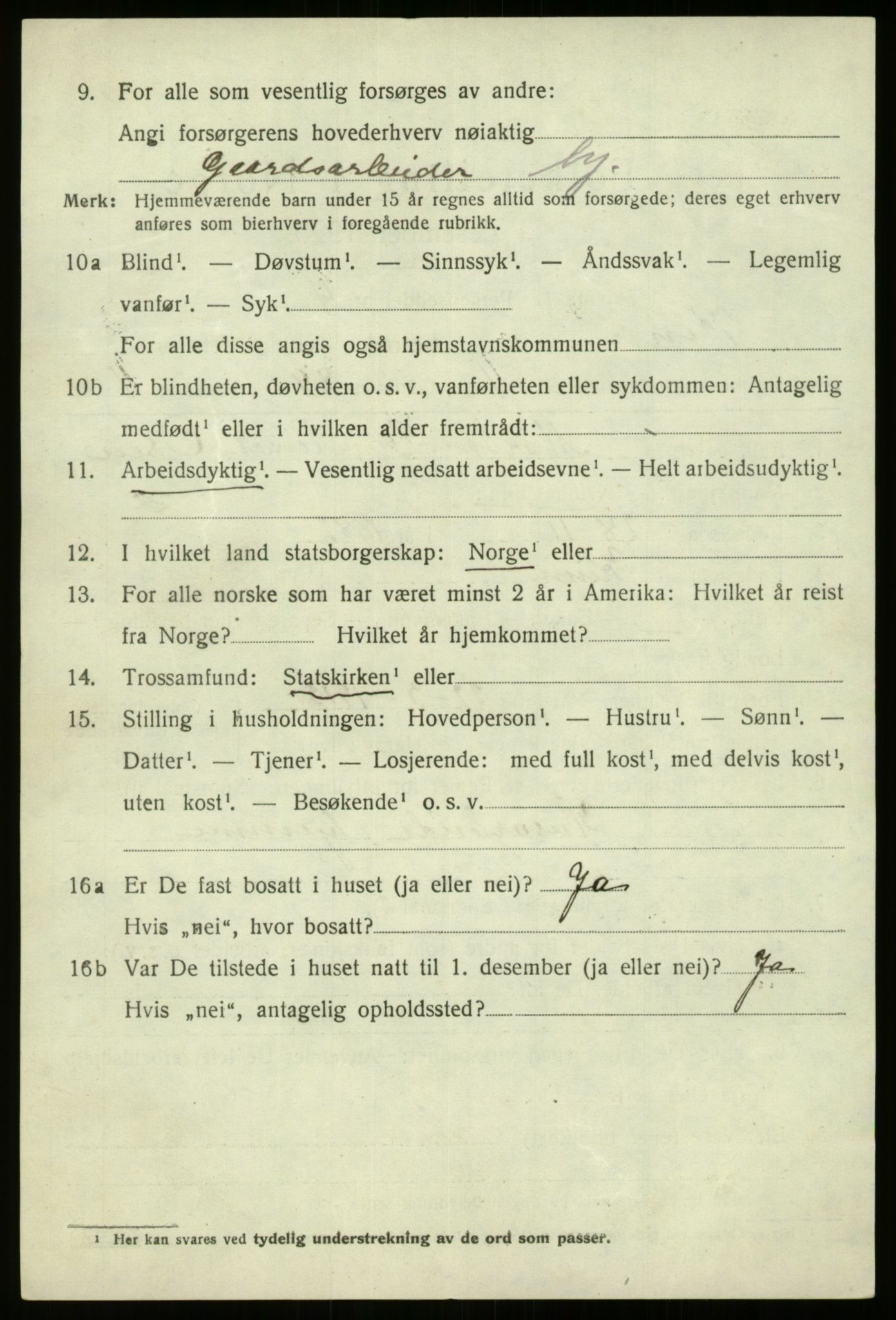 SAB, 1920 census for Kinn, 1920, p. 10646