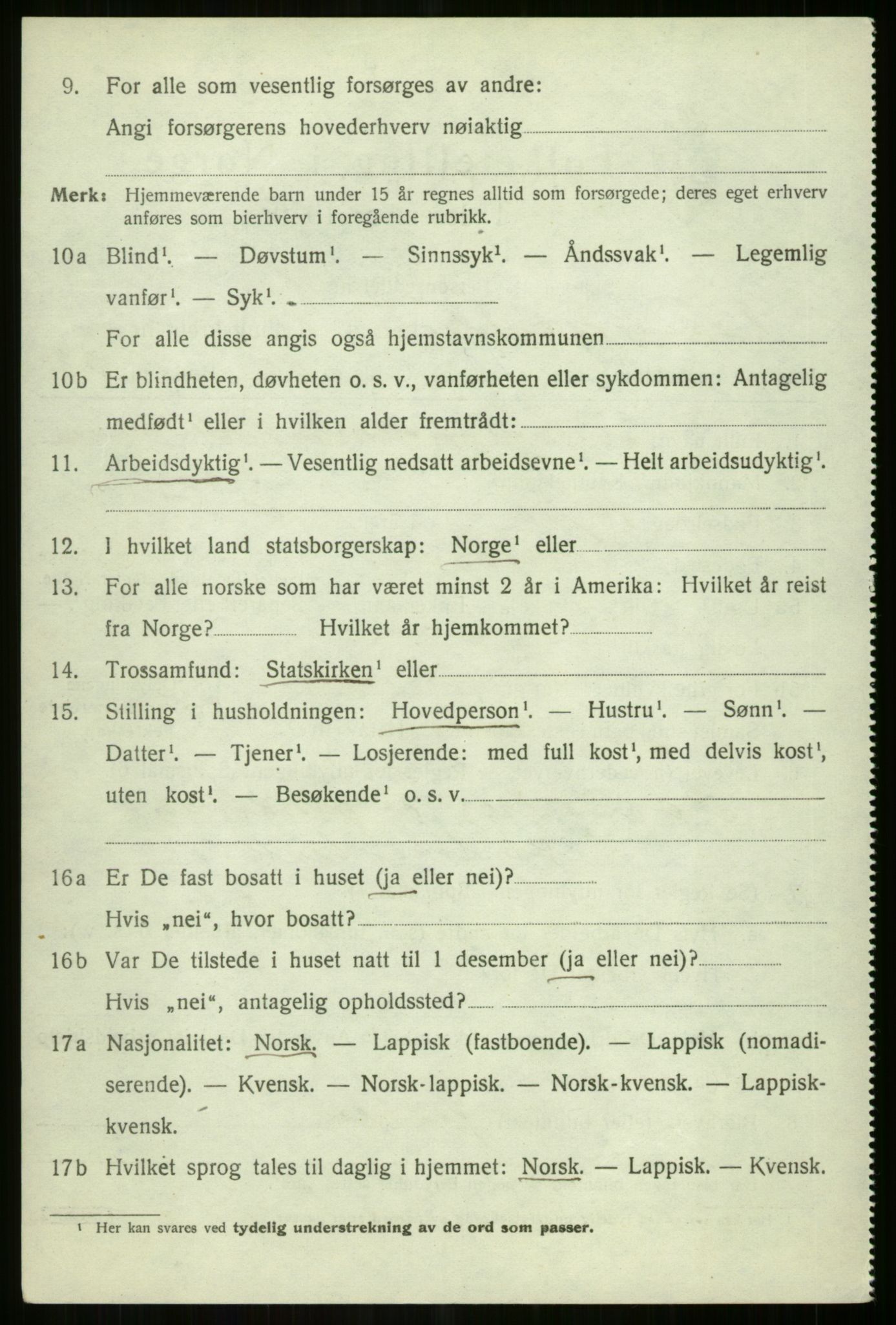 SATØ, 1920 census for Tromsøysund, 1920, p. 10775
