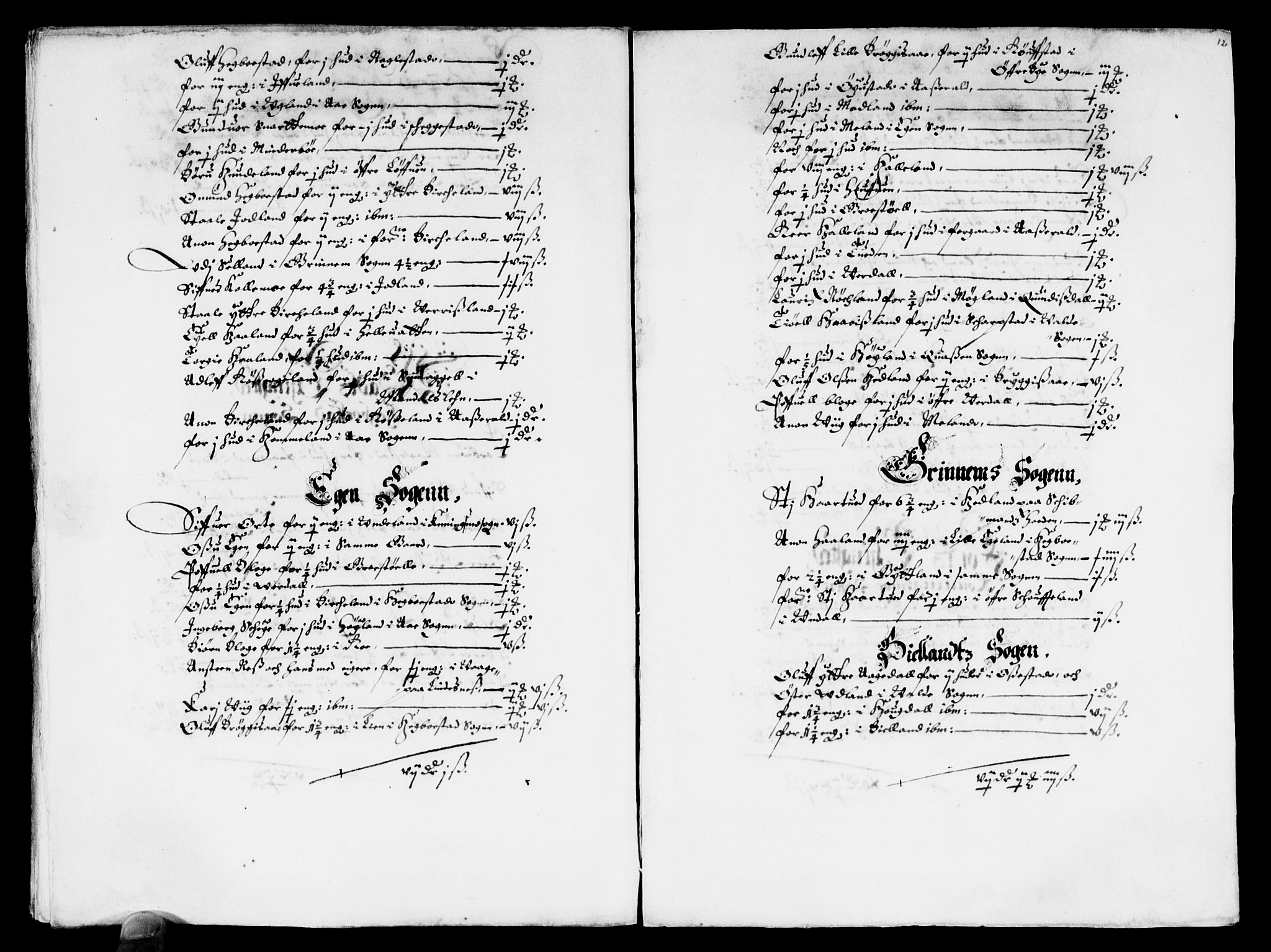Rentekammeret inntil 1814, Reviderte regnskaper, Lensregnskaper, AV/RA-EA-5023/R/Rb/Rbr/L0017: Lista len, 1646-1649