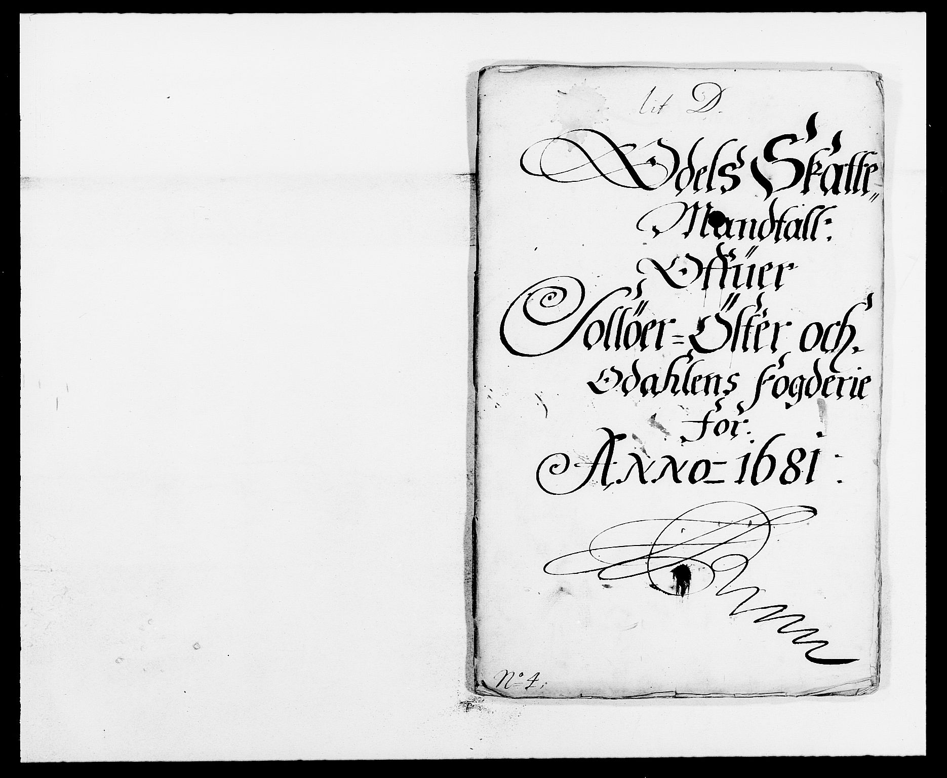 Rentekammeret inntil 1814, Reviderte regnskaper, Fogderegnskap, RA/EA-4092/R13/L0818: Fogderegnskap Solør, Odal og Østerdal, 1681, p. 202