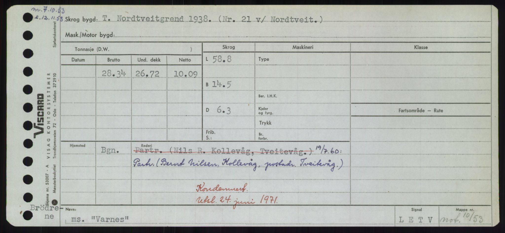 Sjøfartsdirektoratet med forløpere, Skipsmålingen, AV/RA-S-1627/H/Hd/L0040: Fartøy, U-Ve, p. 383