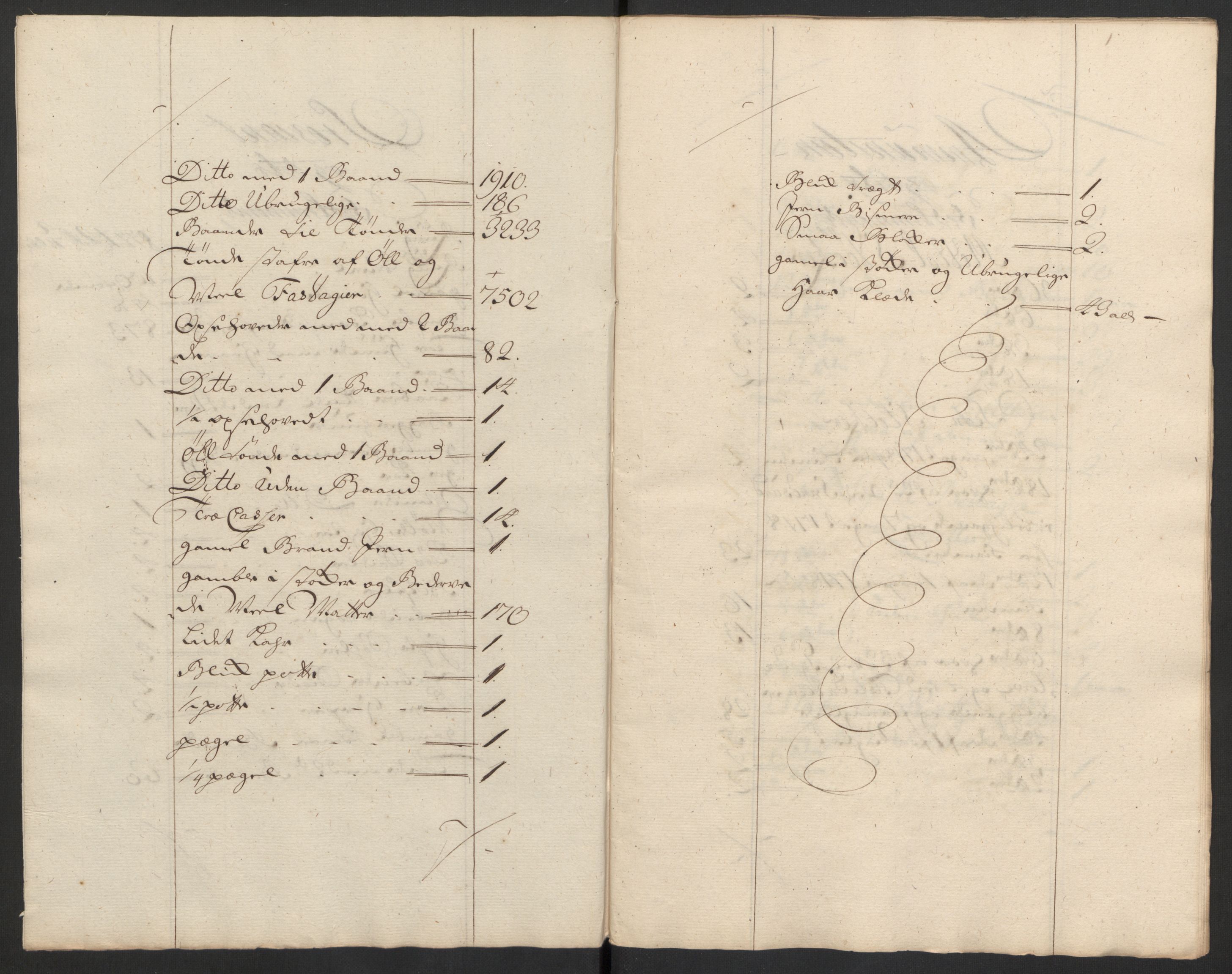 Kommanderende general (KG I) med Det norske krigsdirektorium, RA/EA-5419/D/L0153: Fredriksten festning: Brev, inventarfortegnelser og regnskapsekstrakter, 1724-1729, p. 193