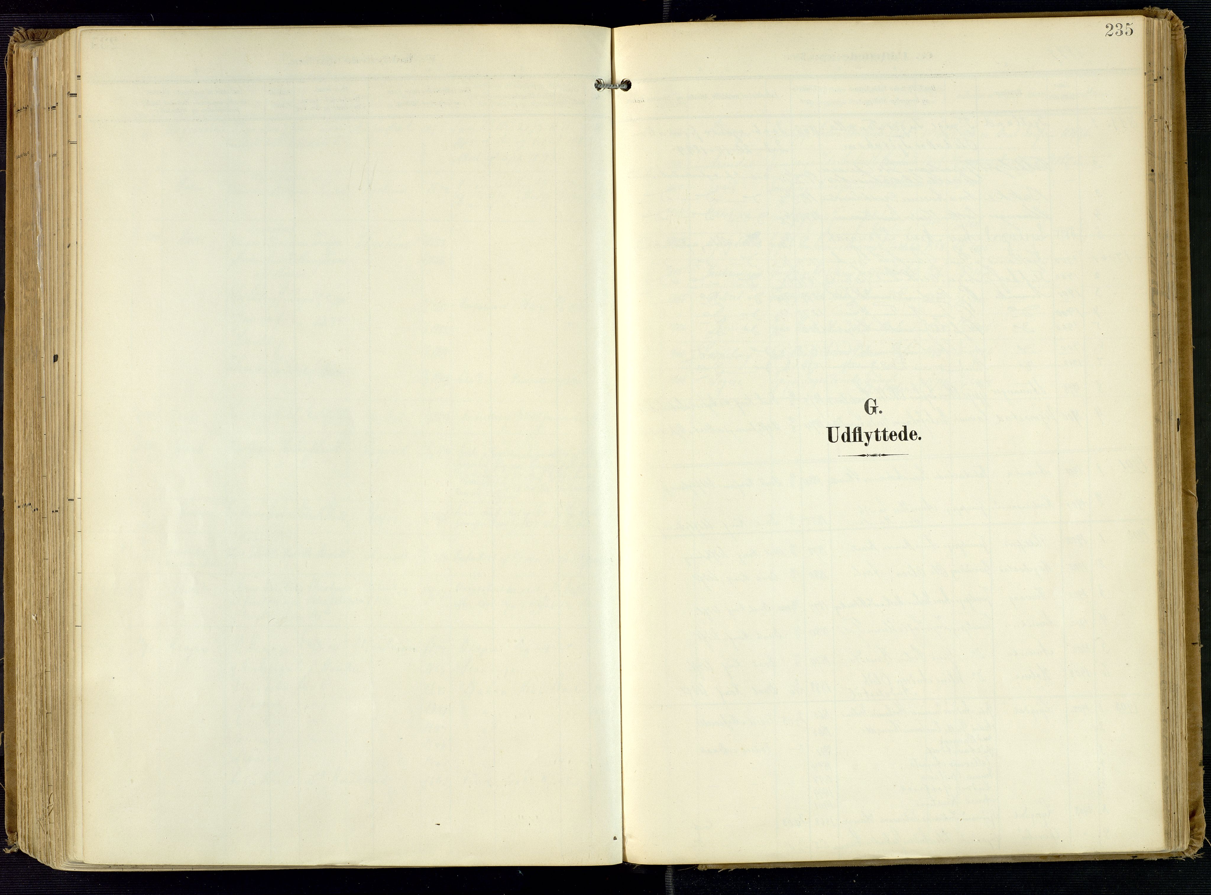 Kvinesdal sokneprestkontor, SAK/1111-0026/F/Fa/Fab/L0009: Parish register (official) no. A 9, 1898-1915, p. 235