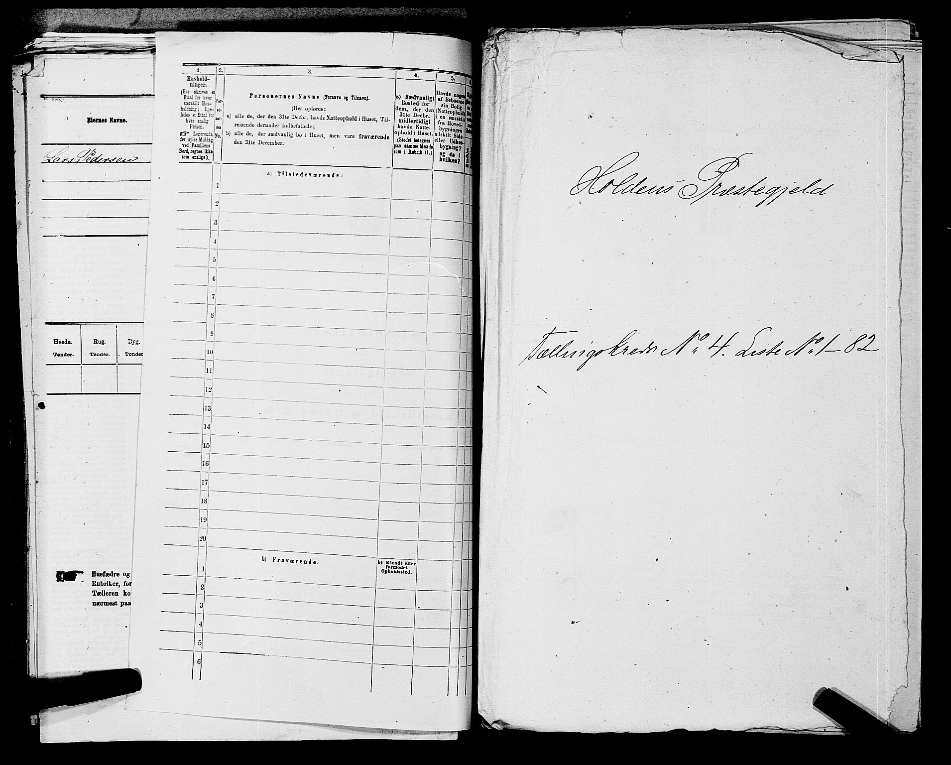 SAKO, 1875 census for 0819P Holla, 1875, p. 431