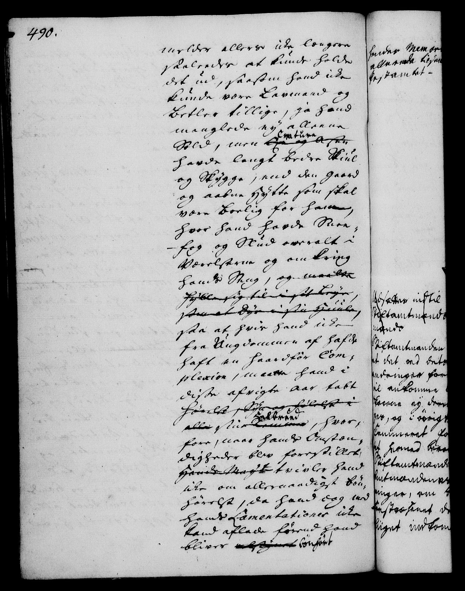 Rentekammeret, Kammerkanselliet, RA/EA-3111/G/Gh/Gha/L0028: Norsk ekstraktmemorialprotokoll (merket RK 53.73), 1746-1748, p. 490