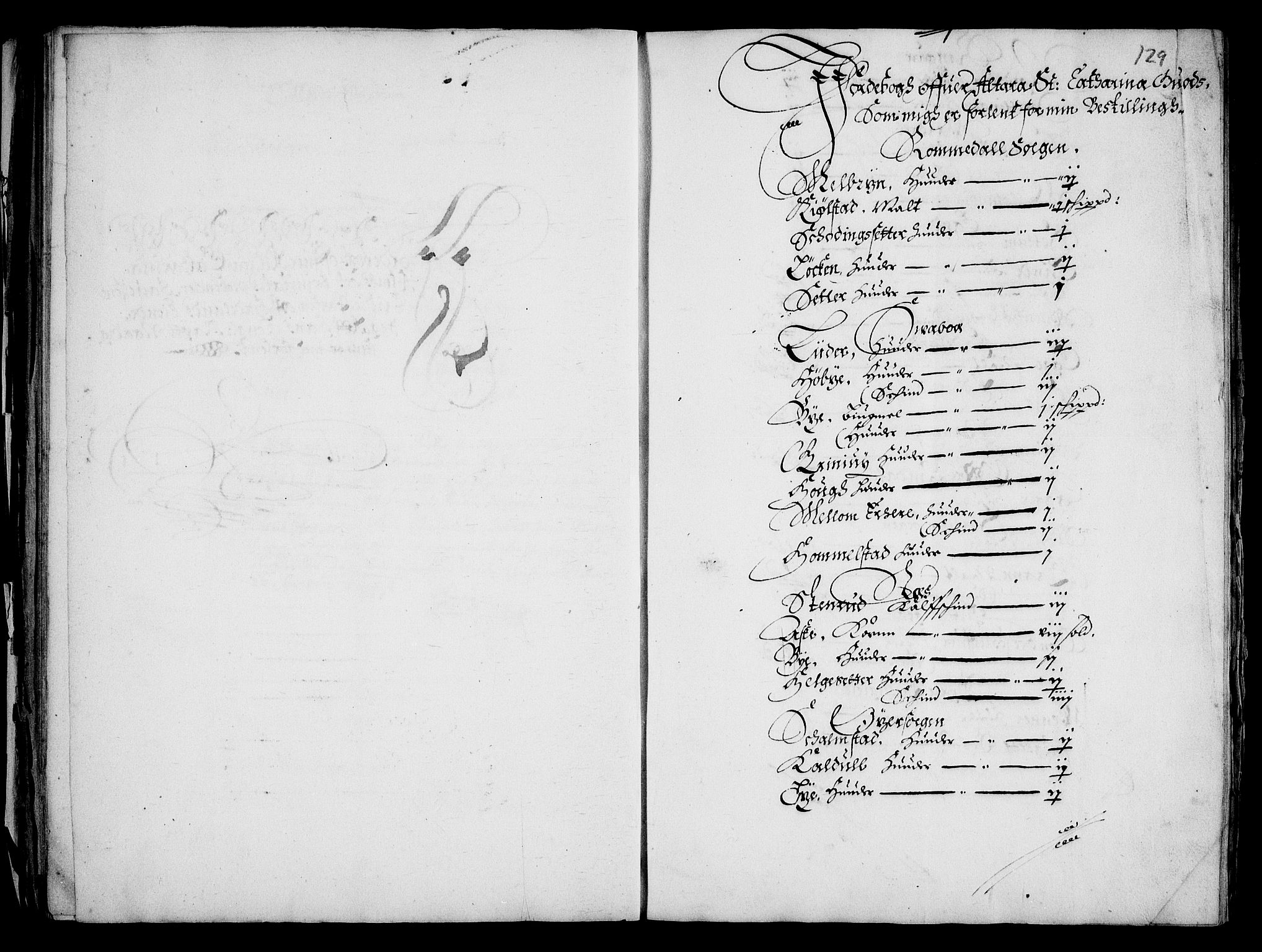 Rentekammeret inntil 1814, Realistisk ordnet avdeling, AV/RA-EA-4070/Fc/Fca/L0001/0002: [Ca I]  Akershus stift / Kristiania kapitels jordebok, 1652-1654, p. 128-129