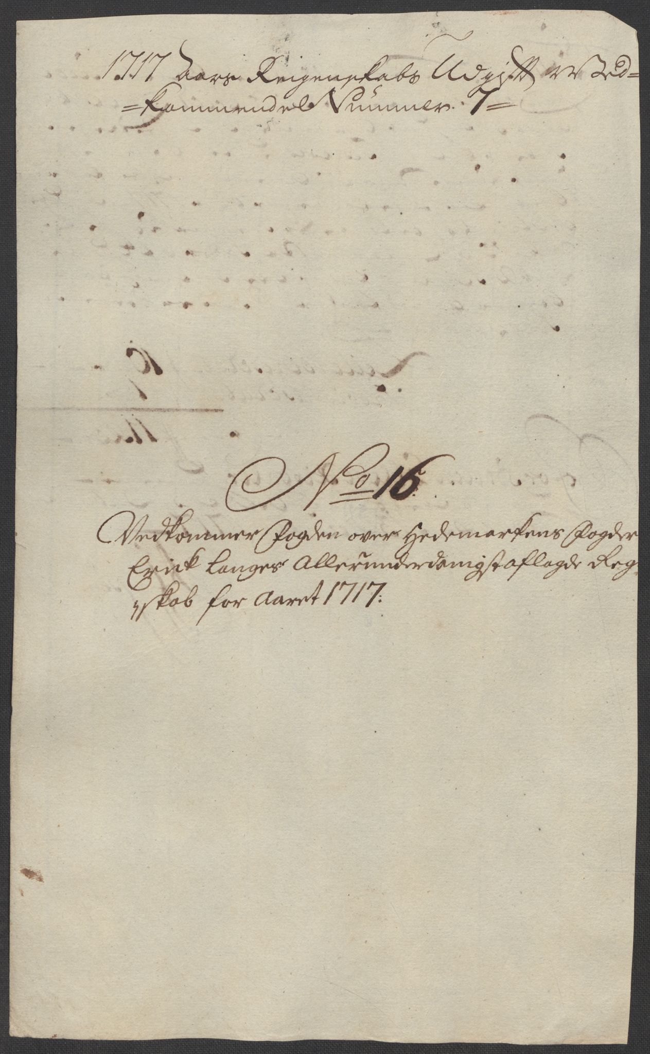 Rentekammeret inntil 1814, Reviderte regnskaper, Fogderegnskap, AV/RA-EA-4092/R16/L1056: Fogderegnskap Hedmark, 1717, p. 324