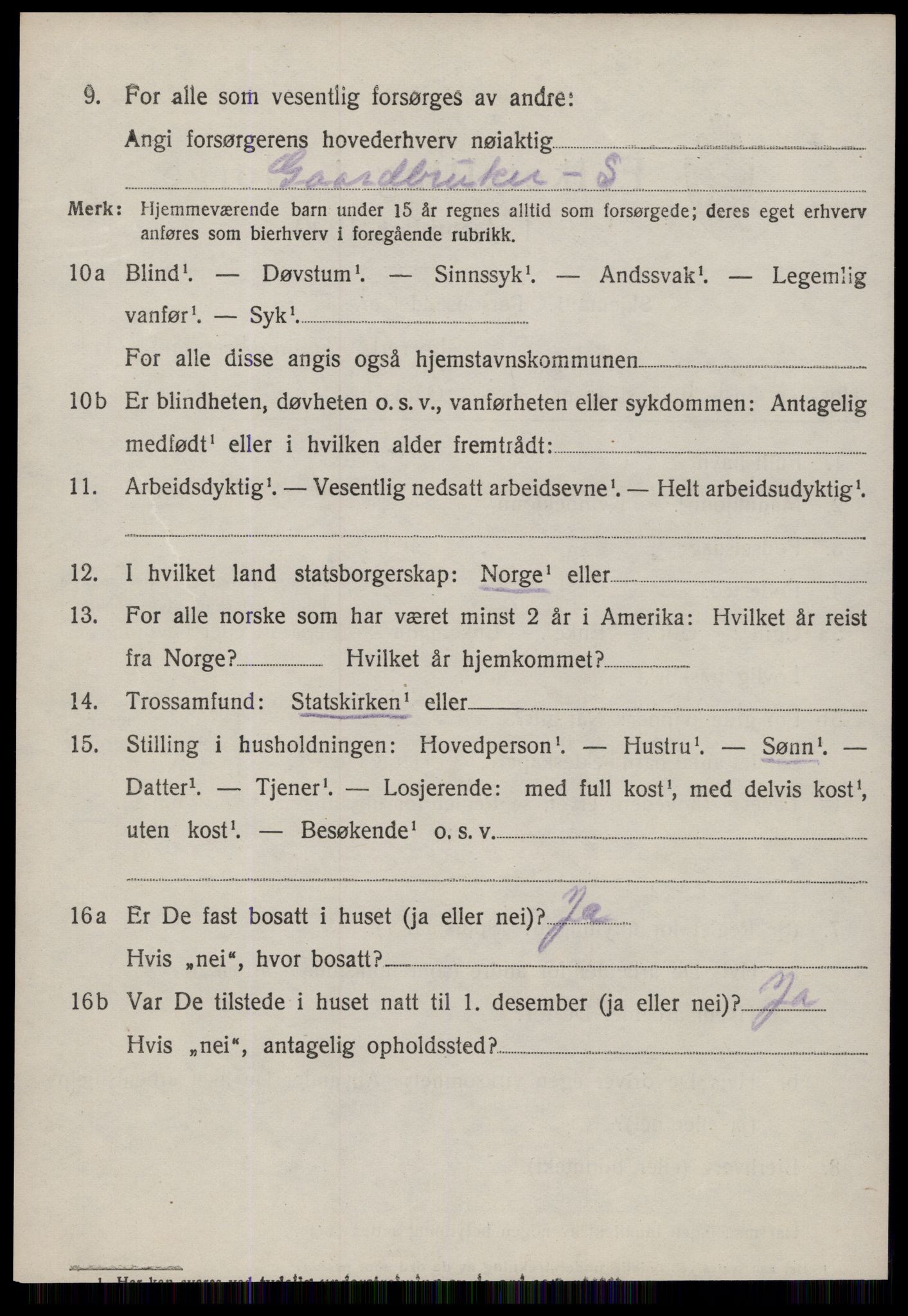 SAT, 1920 census for Øre, 1920, p. 2246