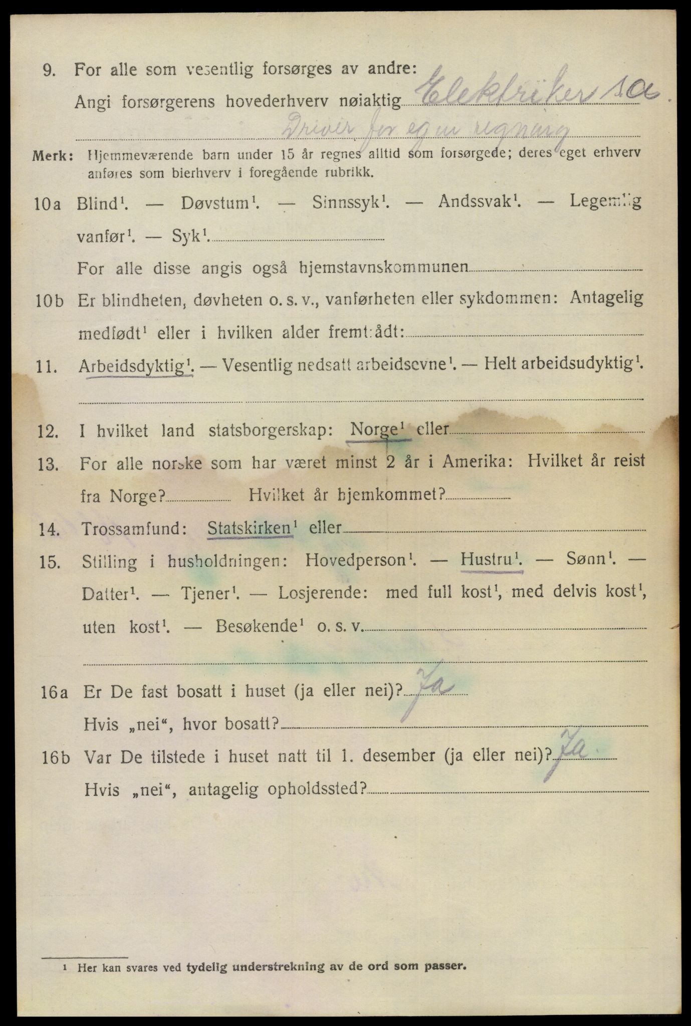 SAO, 1920 census for Bærum, 1920, p. 38383