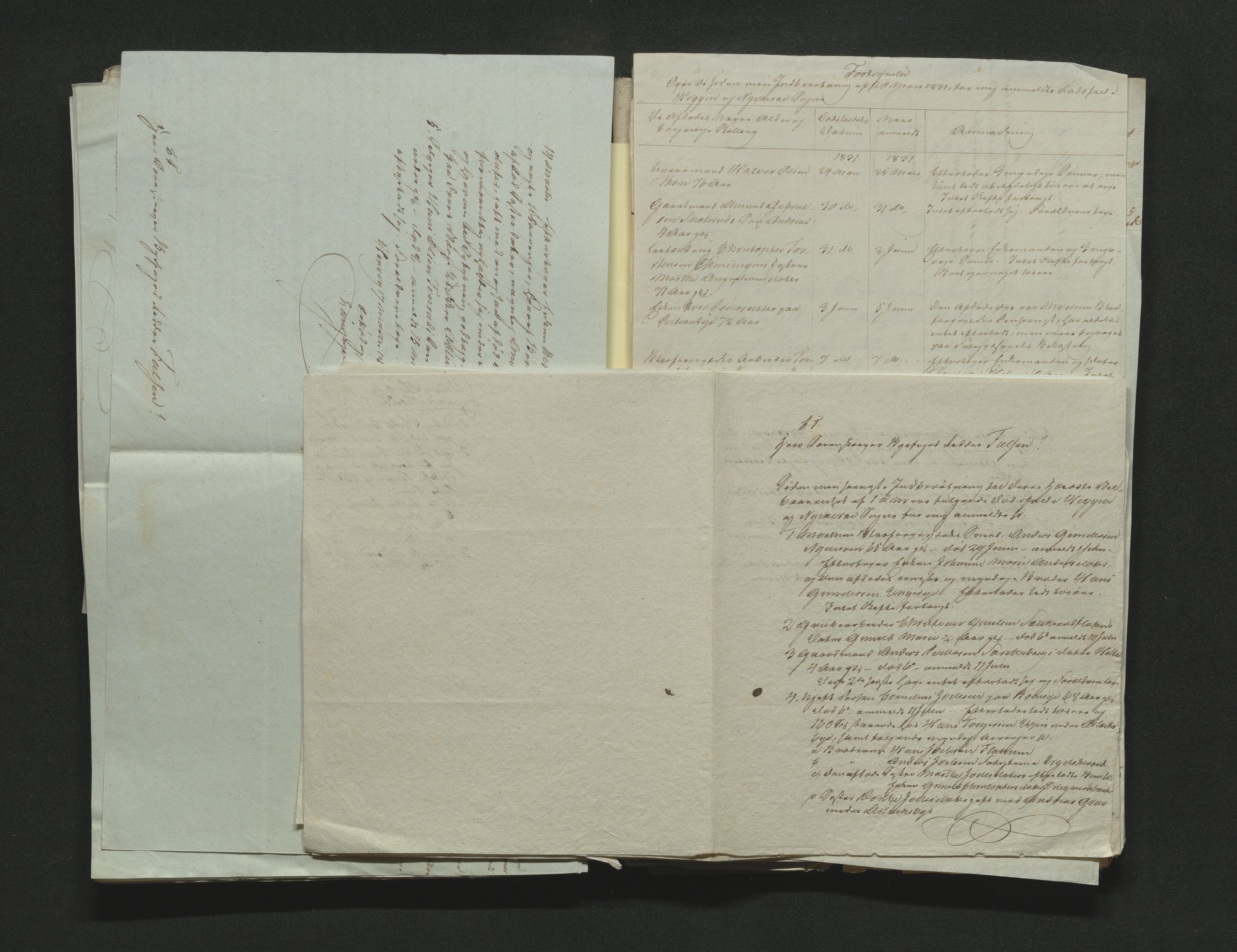 Eiker, Modum og Sigdal sorenskriveri, AV/SAKO-A-123/H/Ha/Hab/L0003: Dødsfallsmeldinger, 1830-1833