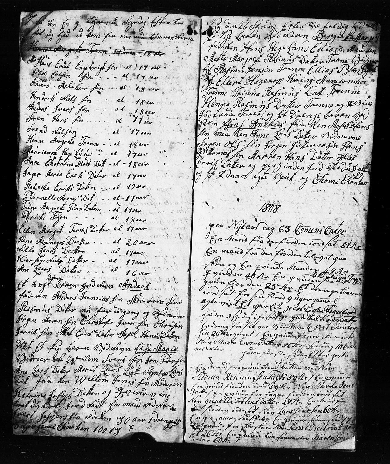 Karlsøy sokneprestembete, SATØ/S-1299/H/Ha/Haa/L0008kirke: Parish register (official) no. 8, 1805-1838, p. 10-11