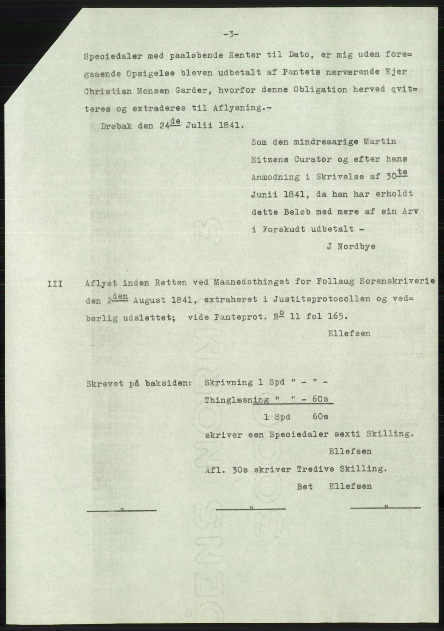 Statsarkivet i Oslo, AV/SAO-A-10621/Z/Zd/L0031: Avskrifter, j.nr 22-2461/1972, 1972, p. 44