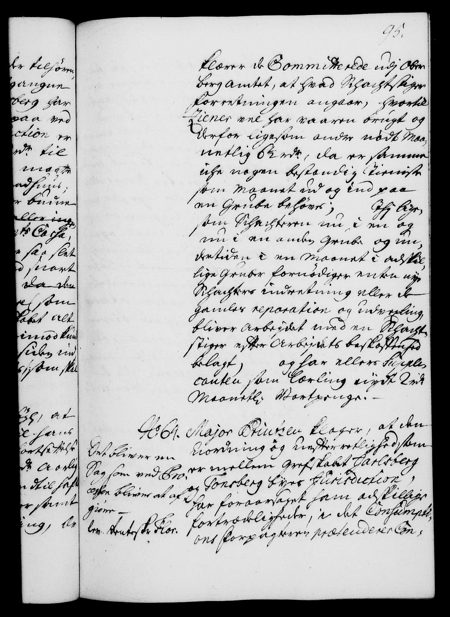 Rentekammeret, Kammerkanselliet, RA/EA-3111/G/Gh/Gha/L0015: Norsk ekstraktmemorialprotokoll (merket RK 53.60), 1733, p. 95