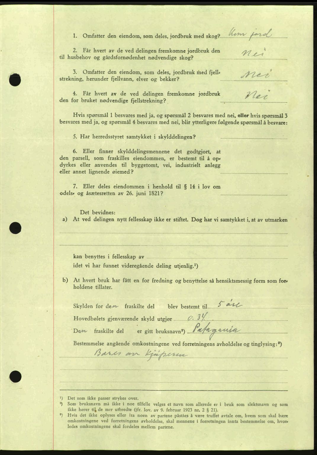 Nordmøre sorenskriveri, AV/SAT-A-4132/1/2/2Ca: Mortgage book no. A98, 1944-1944, Diary no: : 1984/1944