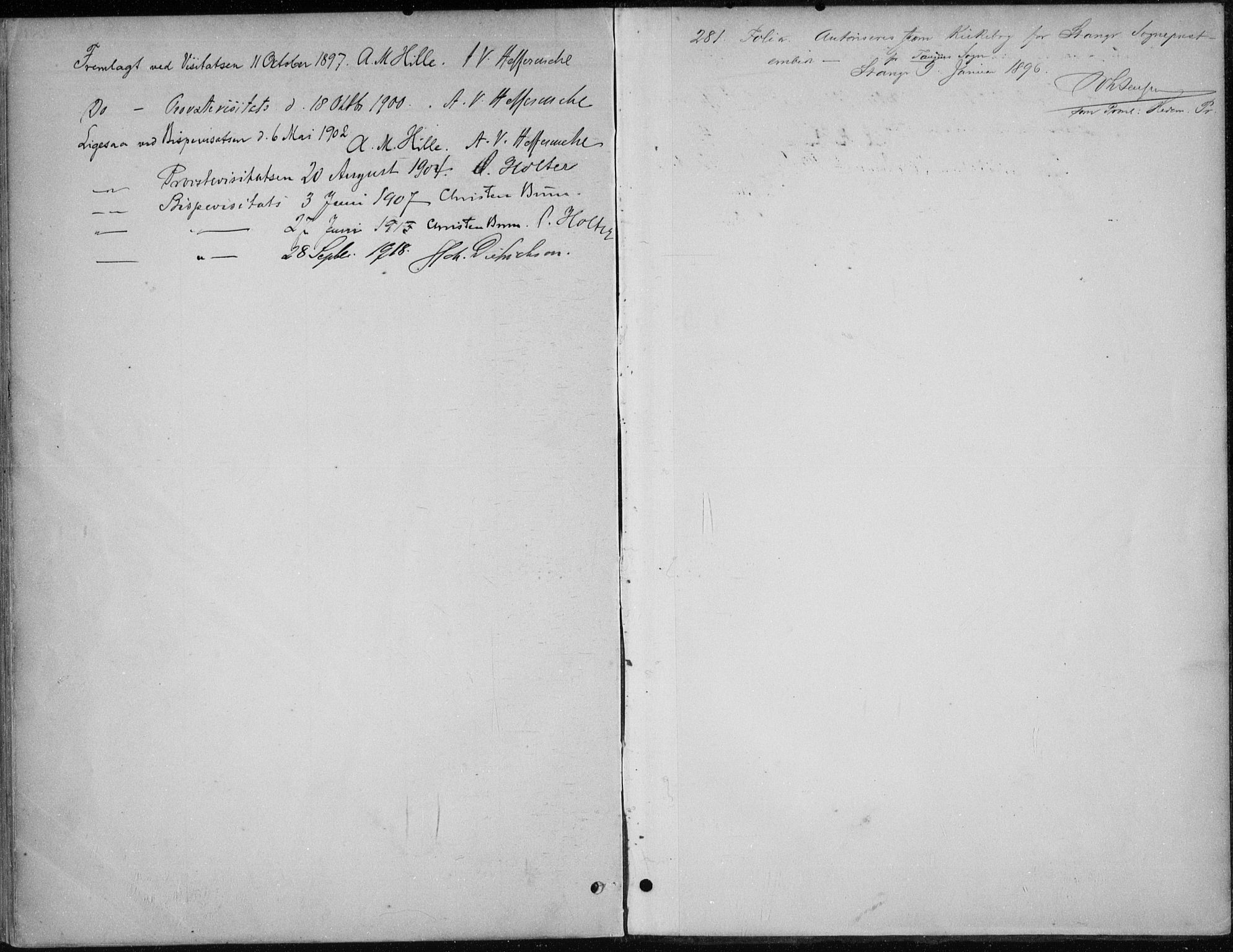Stange prestekontor, SAH/PREST-002/K/L0023: Parish register (official) no. 23, 1897-1920
