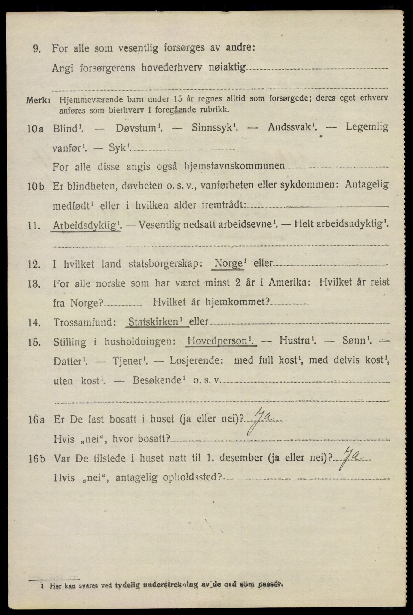 SAO, 1920 census for Askim, 1920, p. 7972