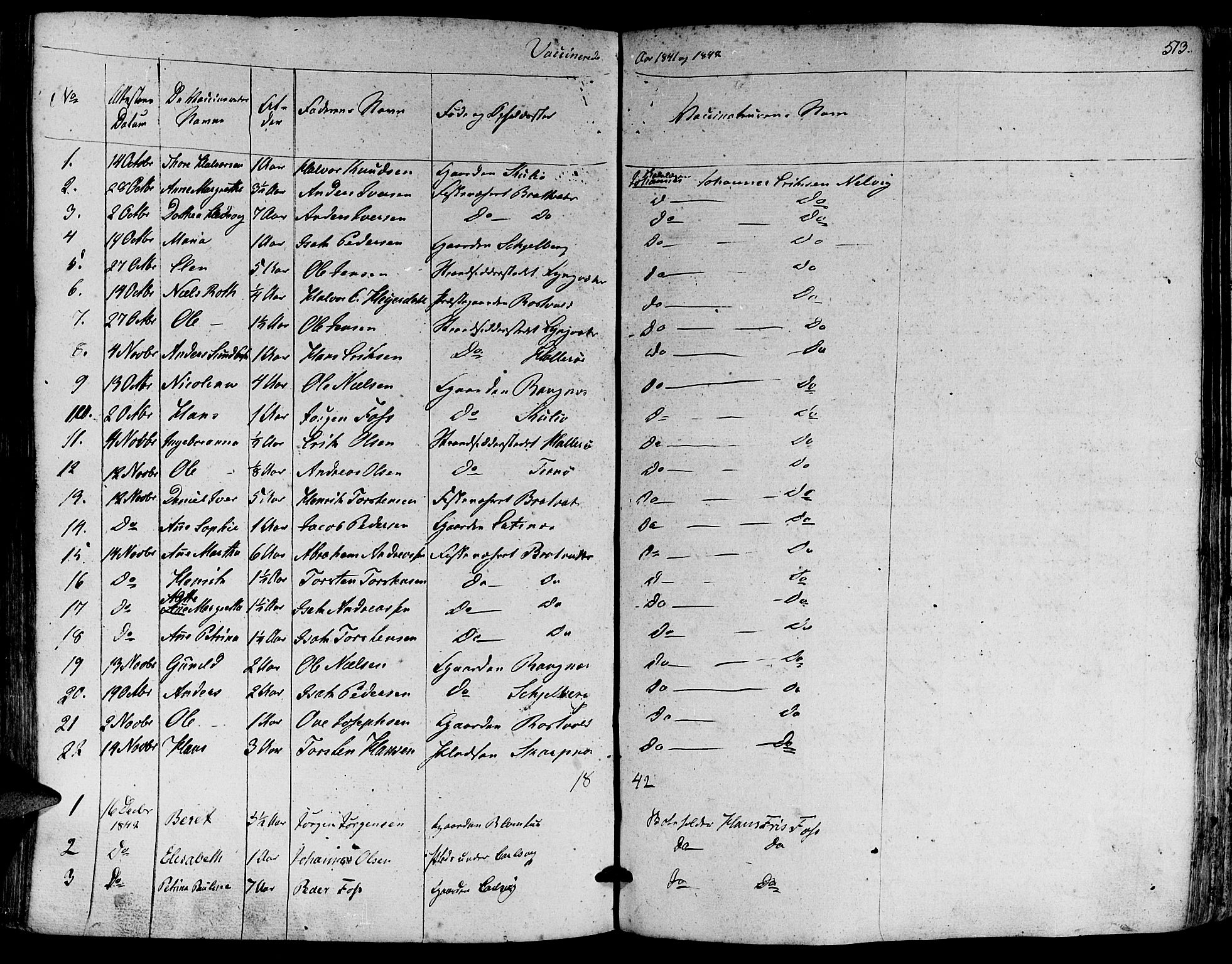 Ministerialprotokoller, klokkerbøker og fødselsregistre - Møre og Romsdal, AV/SAT-A-1454/581/L0936: Parish register (official) no. 581A04, 1836-1852, p. 513