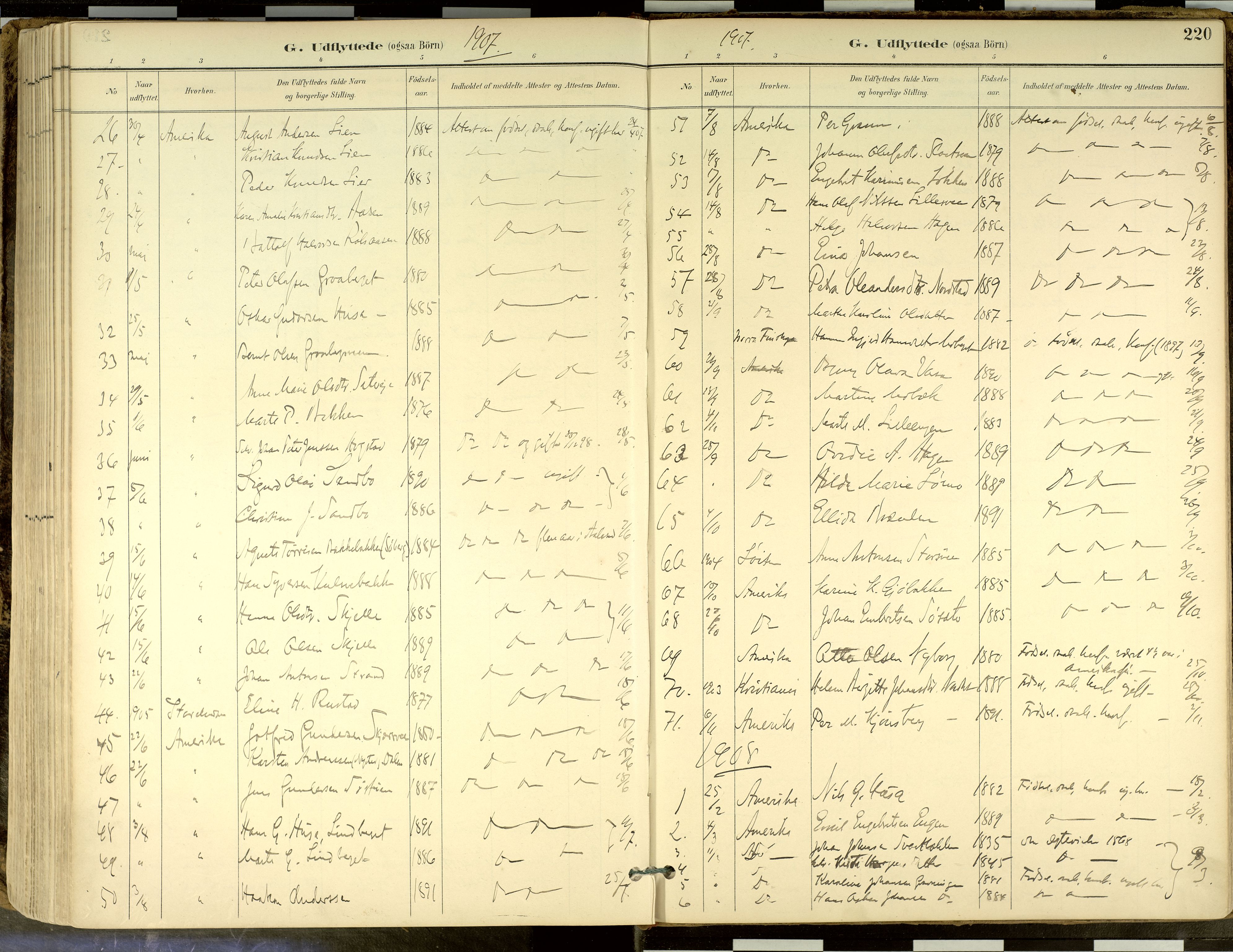 Elverum prestekontor, SAH/PREST-044/H/Ha/Haa/L0018: Parish register (official) no. 18, 1894-1914, p. 220